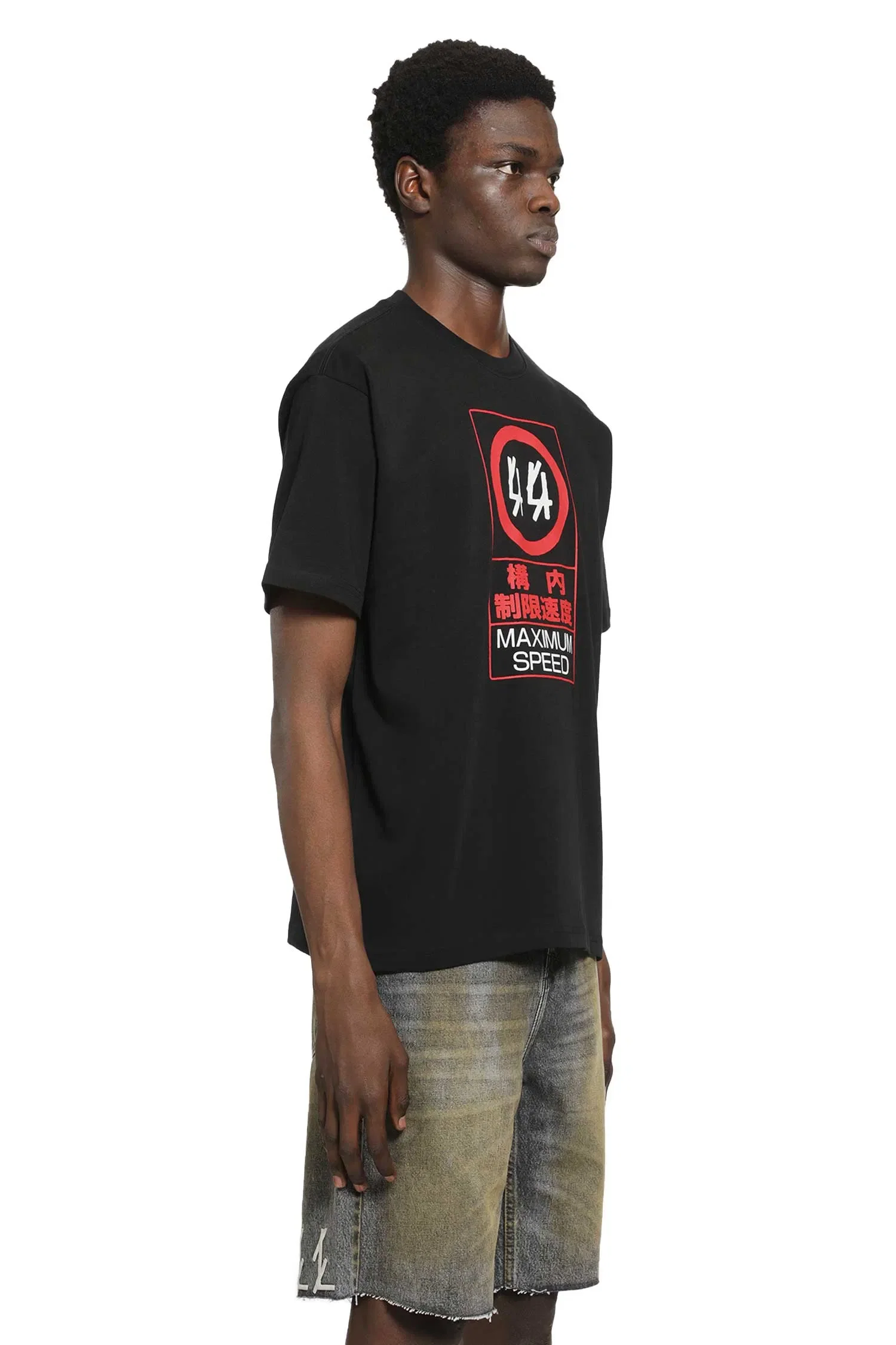 44 LABEL GROUP Warning High Risk T-Shirt