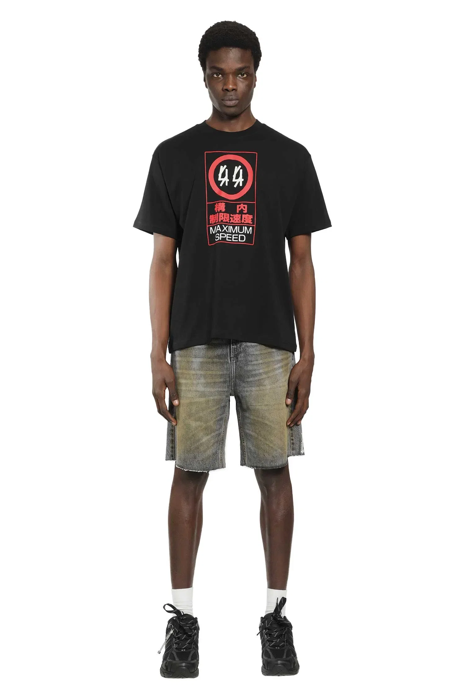 44 LABEL GROUP Warning High Risk T-Shirt