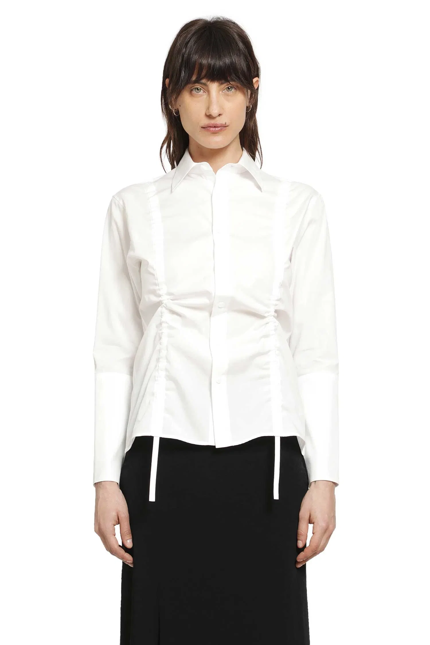 Yohji Yamamoto Broad Gather Detail Shirt