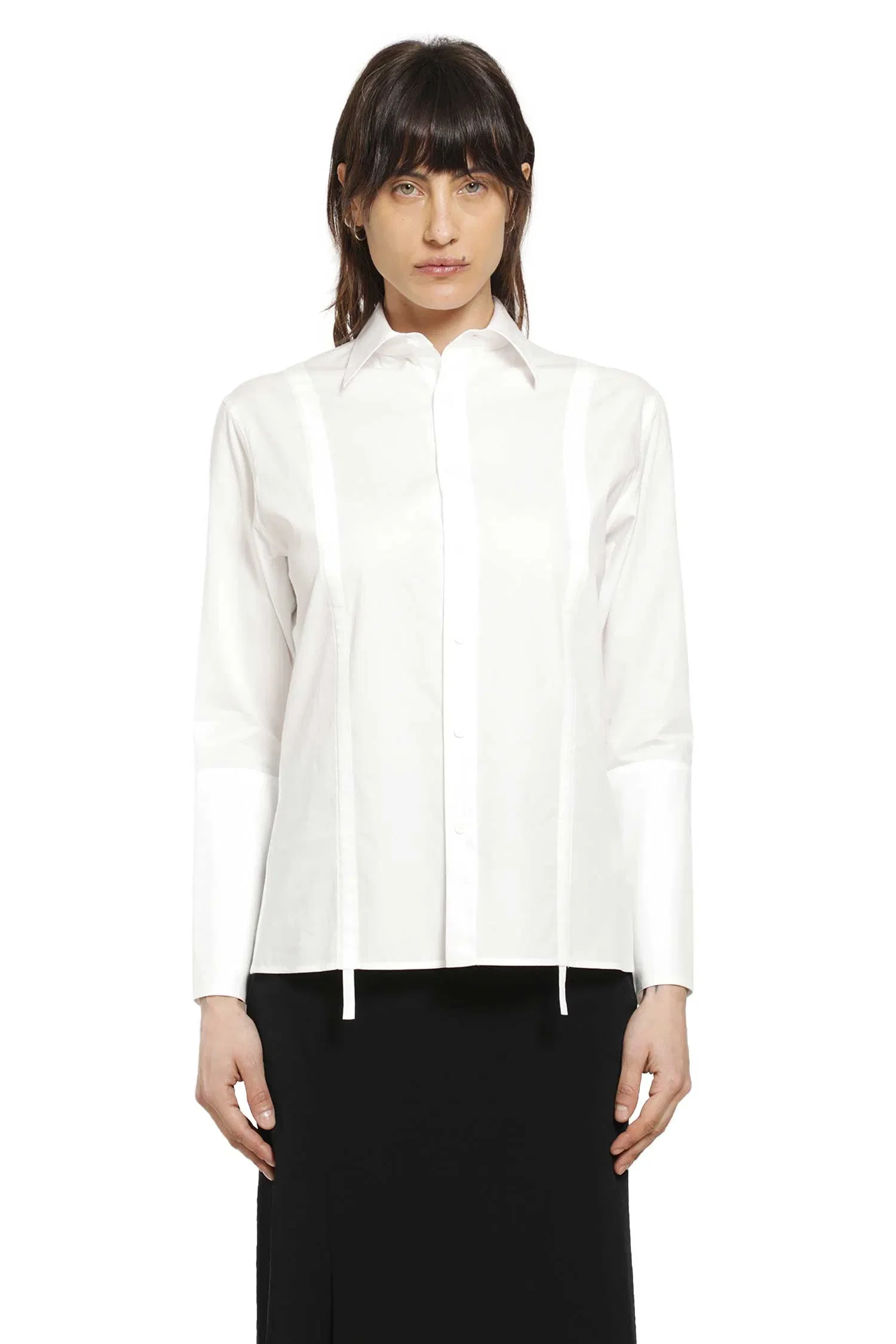 Yohji Yamamoto Broad Gather Detail Shirt