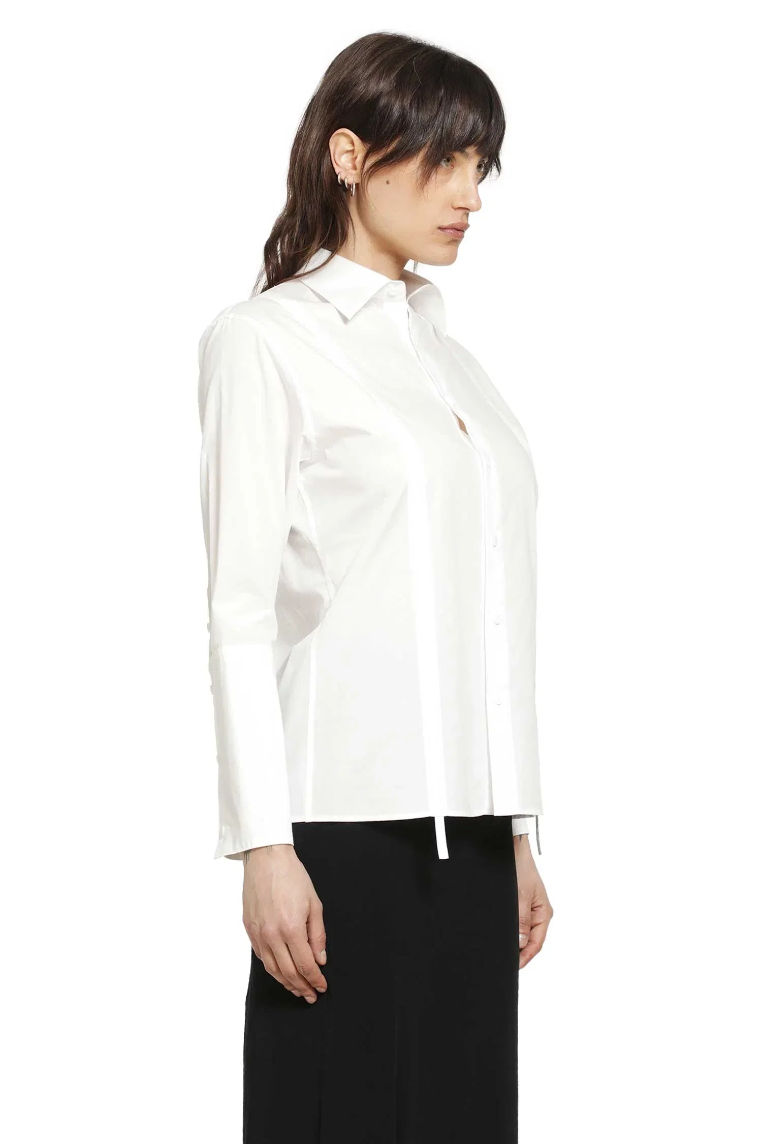 Yohji Yamamoto Broad Gather Detail Shirt