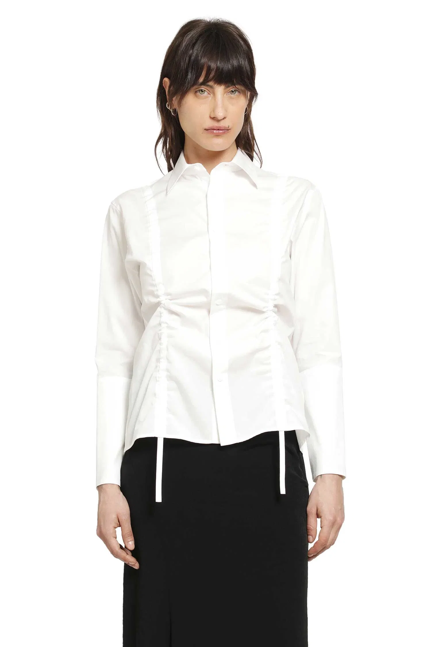 Yohji Yamamoto Broad Gather Detail Shirt