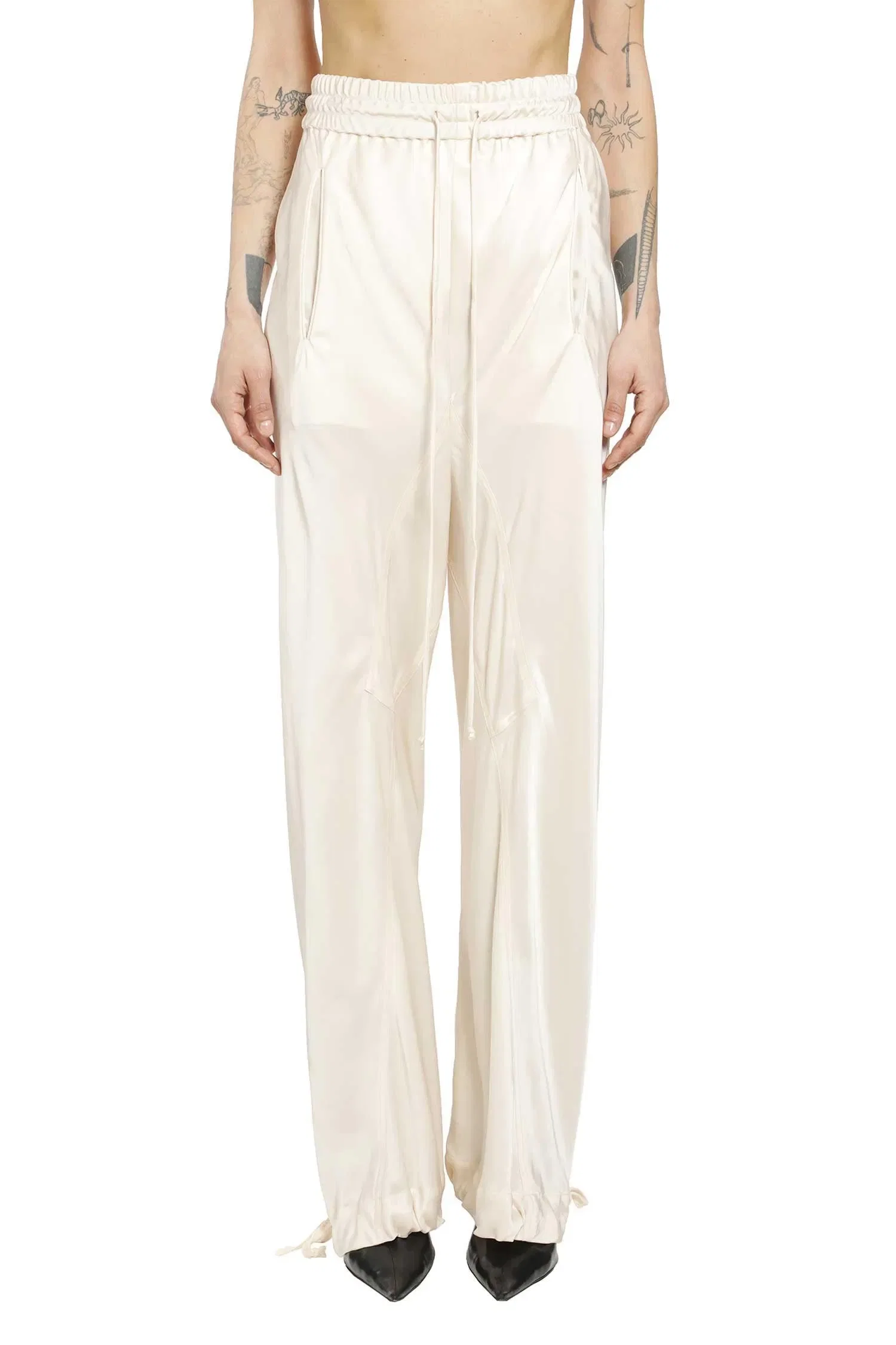 YEHUAFAN Satin Pants
