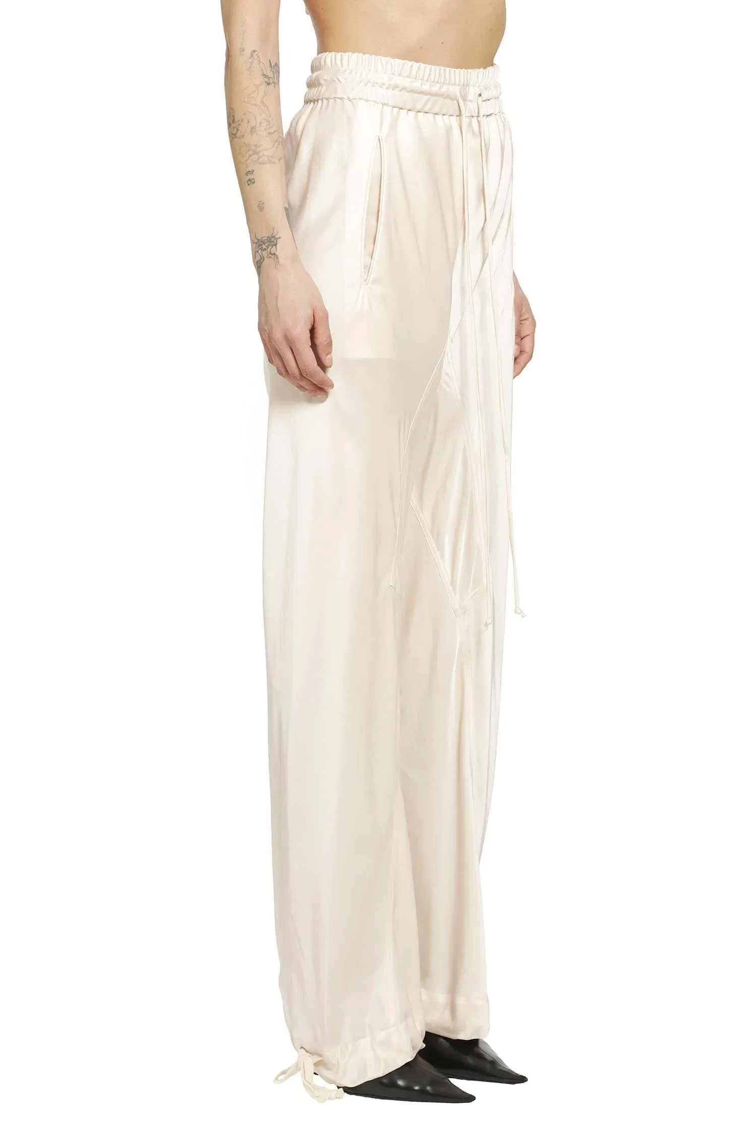 YEHUAFAN Satin Pants