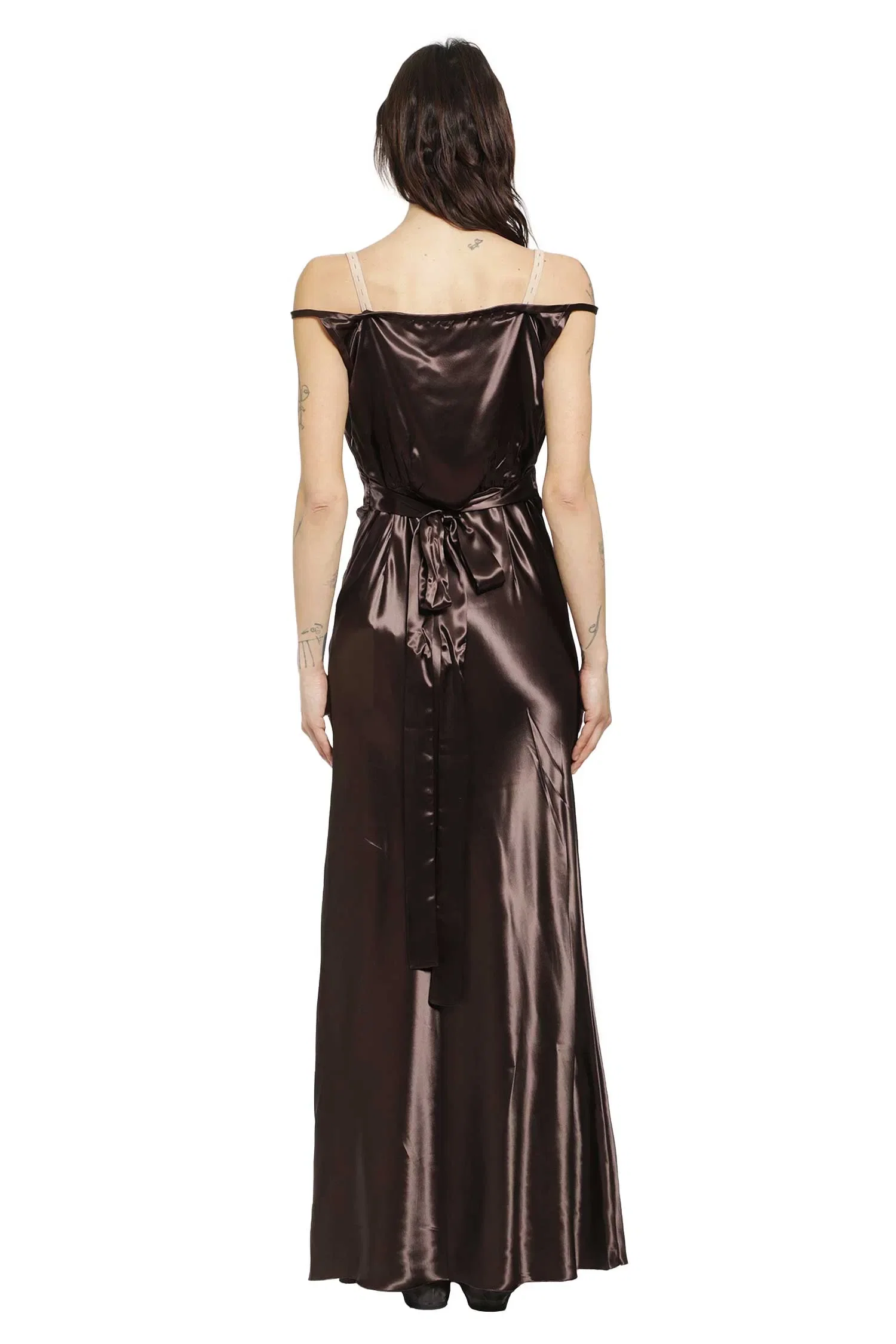 Miu Miu Long Satin Dress