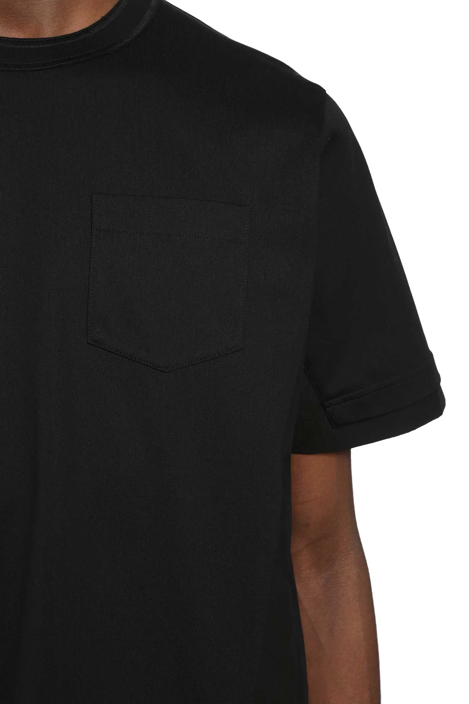 Sacai Cotton Typewriter x Cotton Jersey T-Shirt