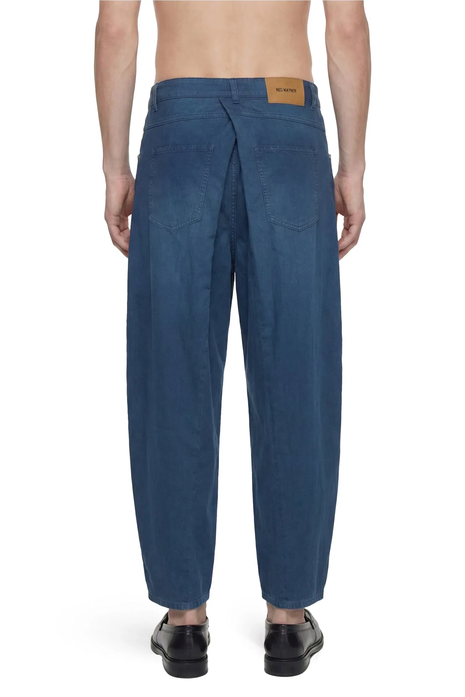 Hed Mayner Pleated Denim Pants