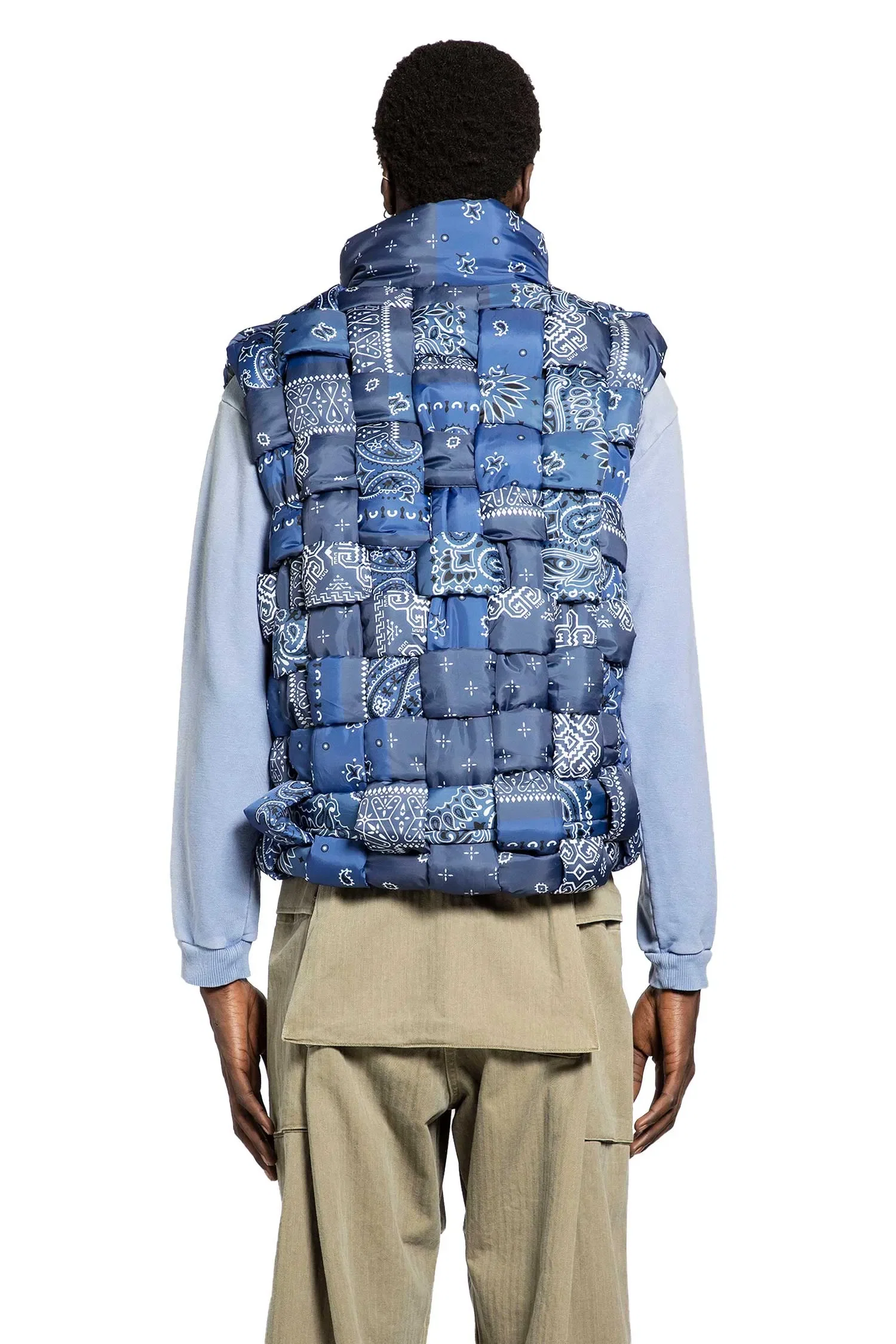 KAPITAL Bandana Nylon Keel Weaving Vest