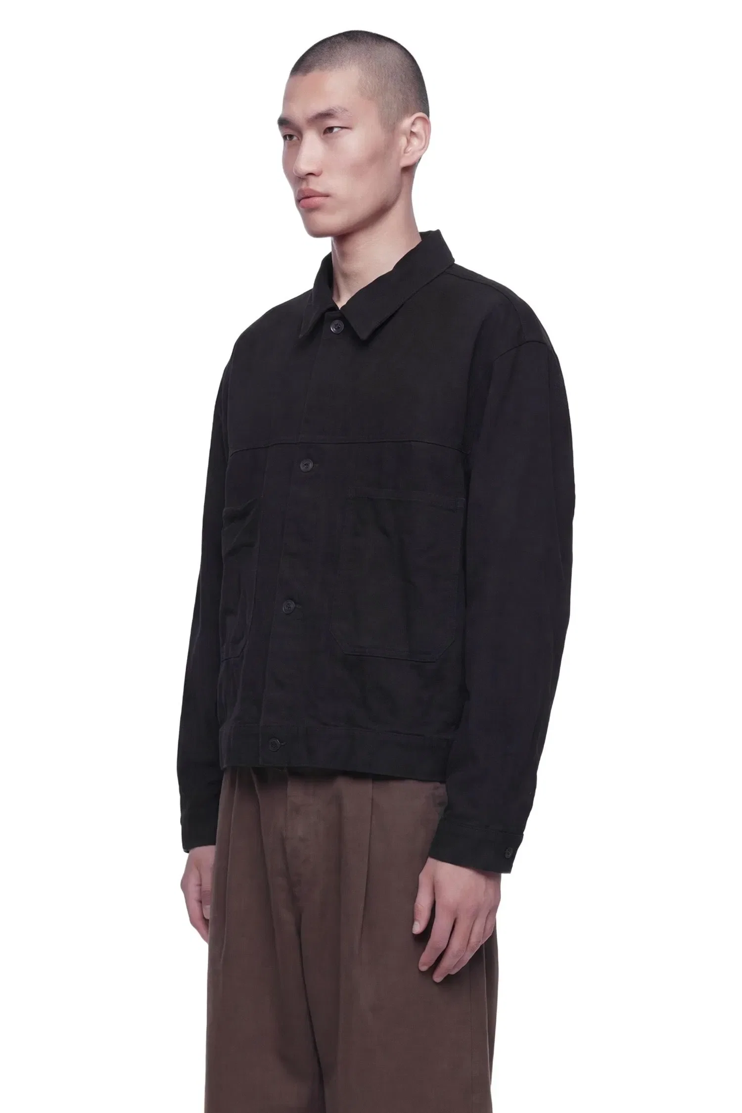 Studio Nicholson Japanese Crinkle Denim Jacket