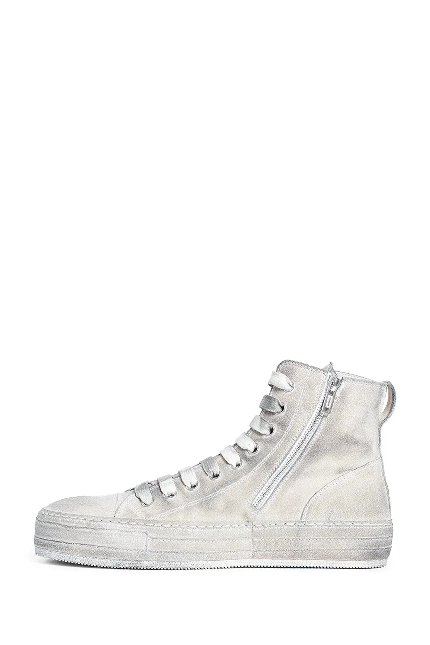 Ann Demeulemeester Raven High-Top Sneakers