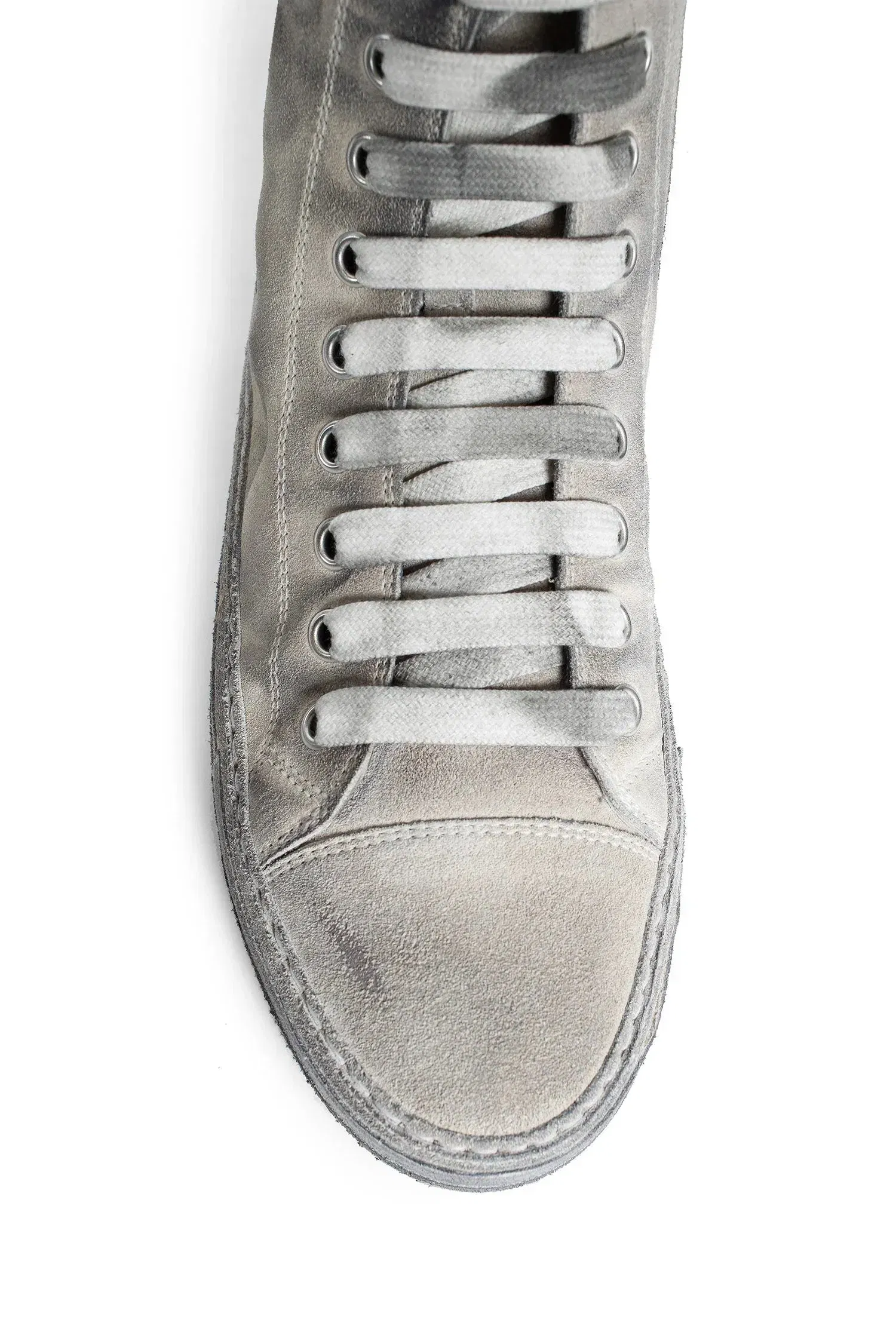 Ann Demeulemeester Raven High-Top Sneakers