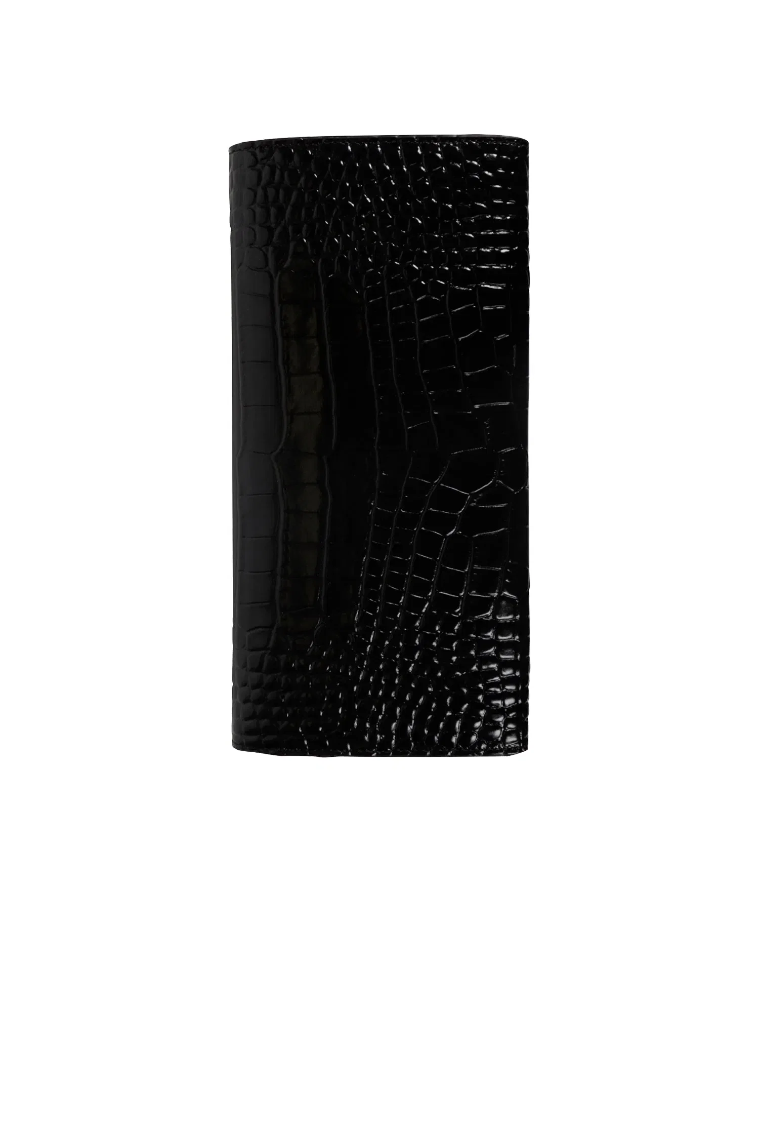TOTEME T-lock Croco-Embossed Wallet