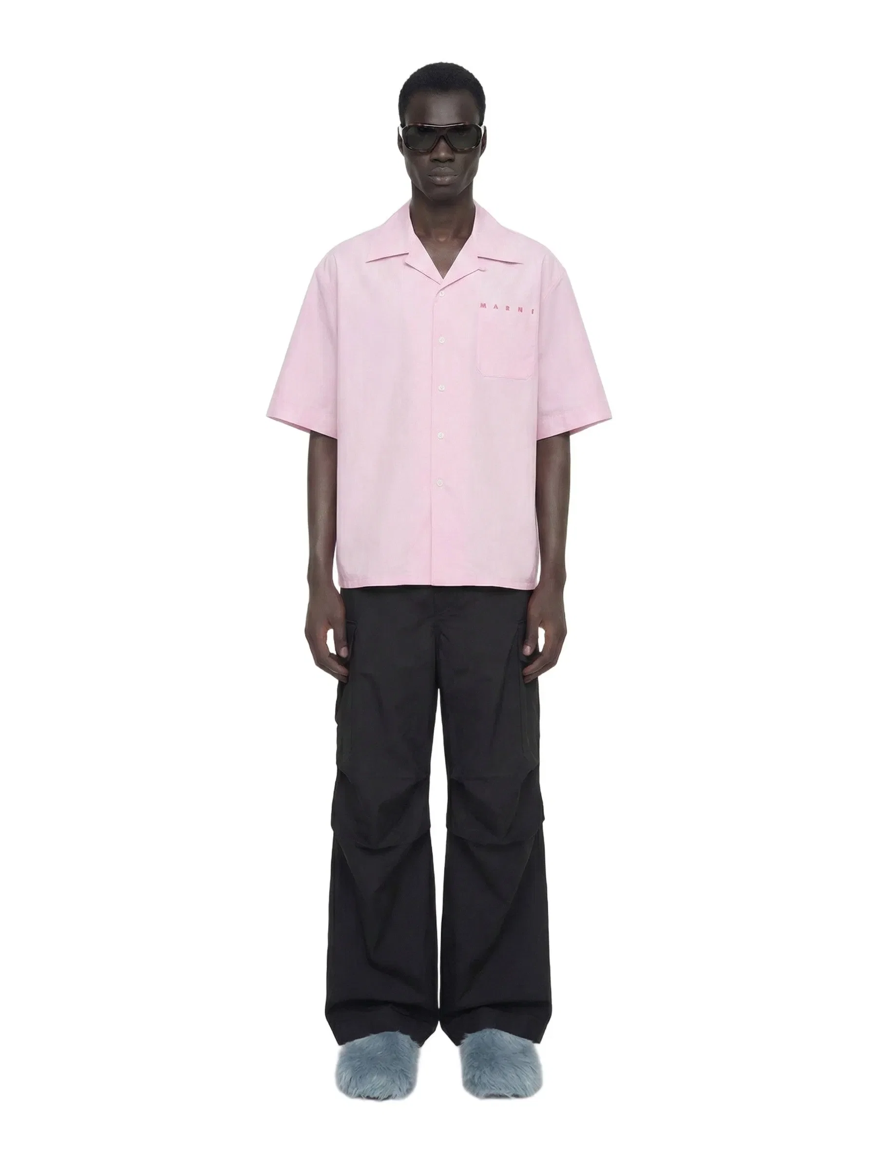 Marni Water-repellent Taffeta Cargo Pants