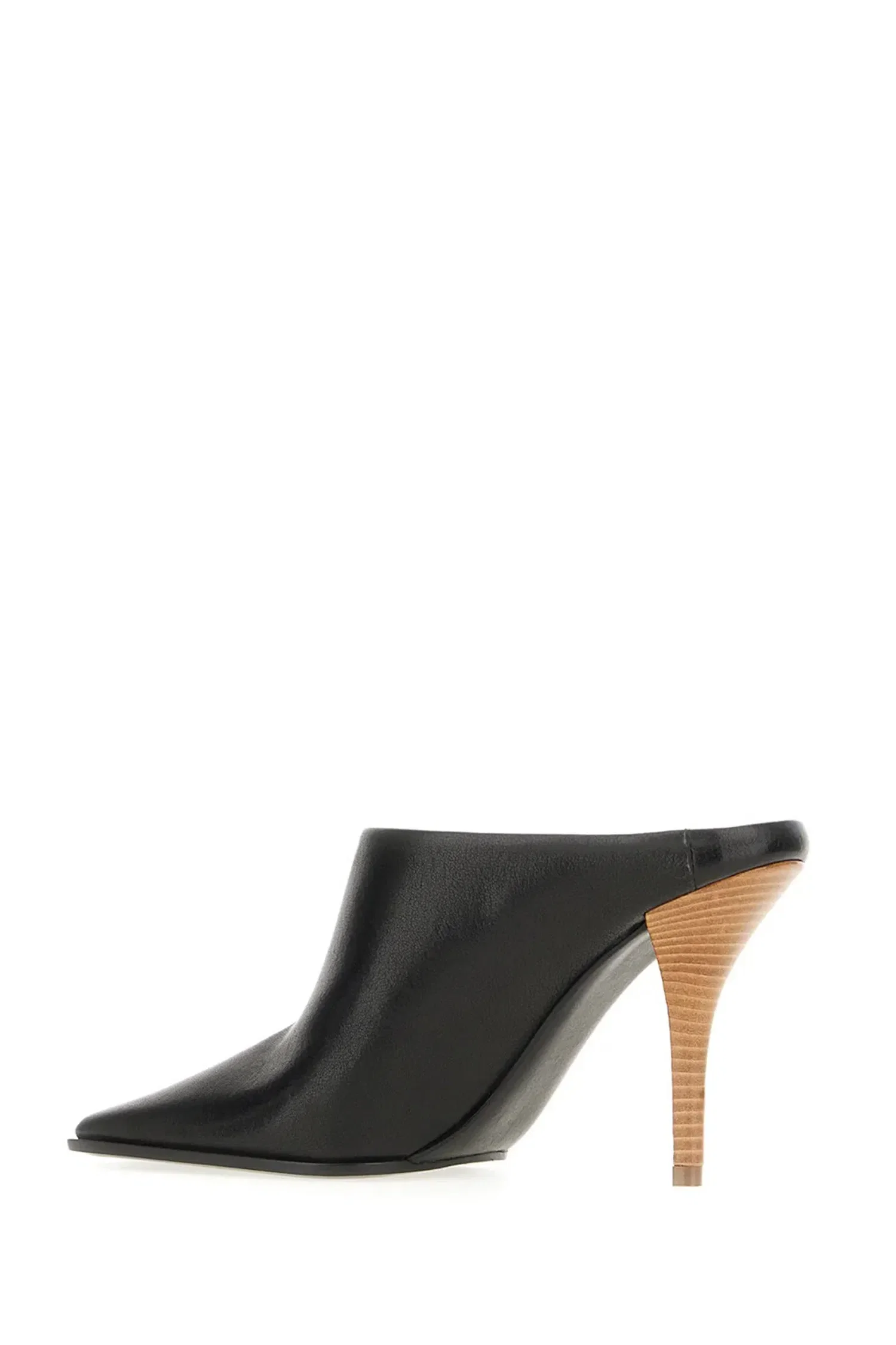 Alaia Leather 90 Mules