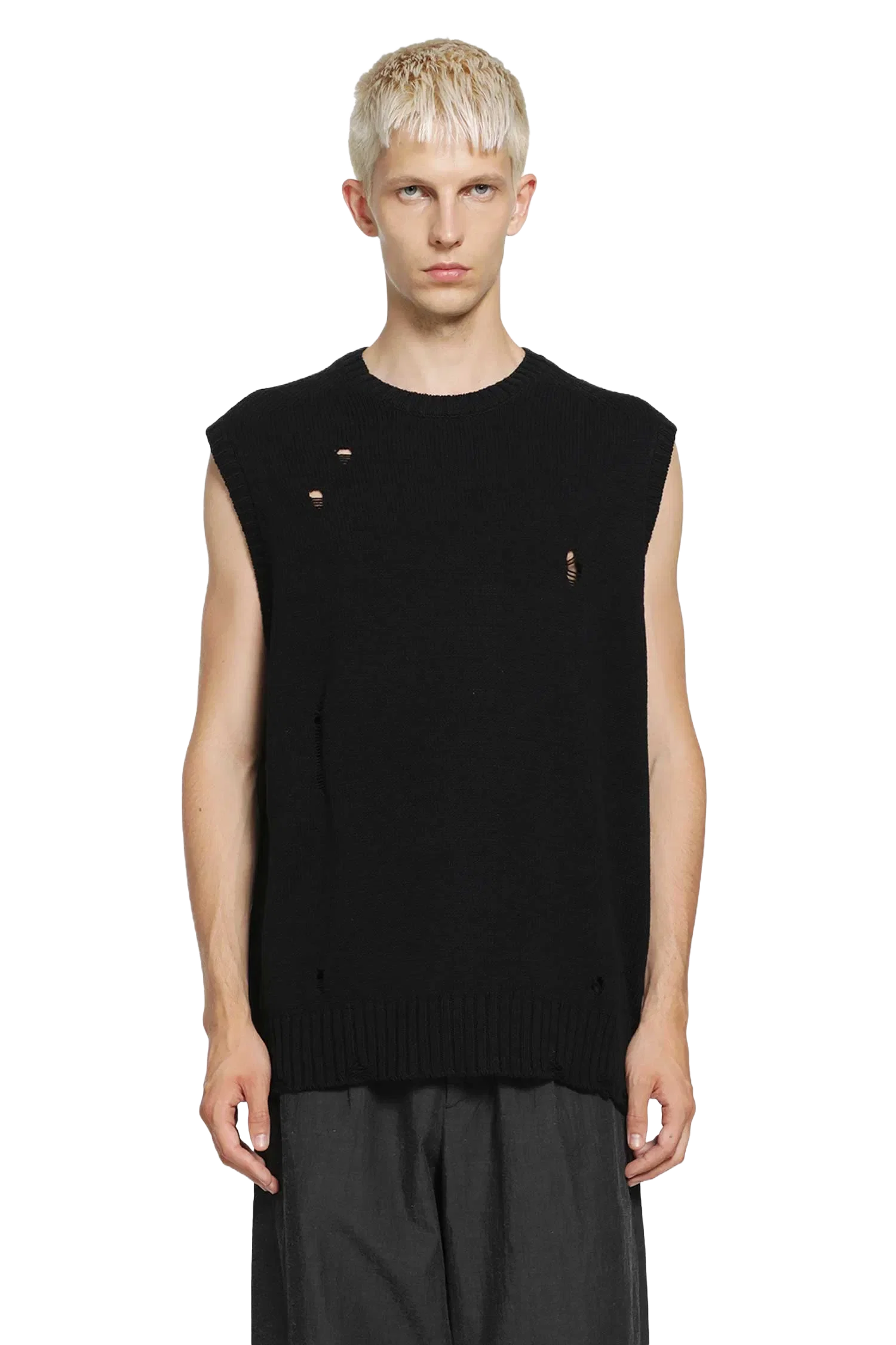 Undercover Distressed Knitted Vest
