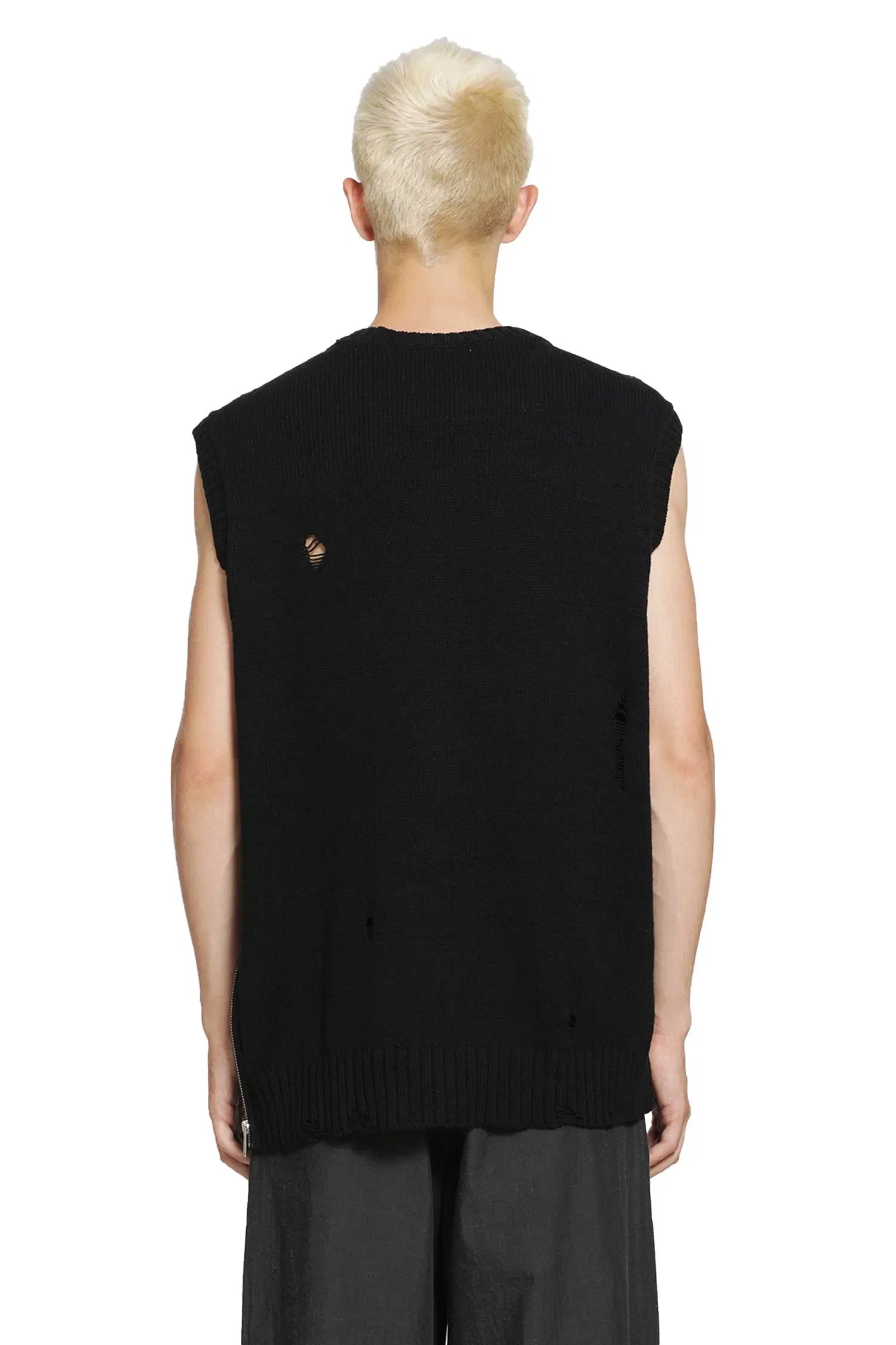 Undercover Distressed Knitted Vest
