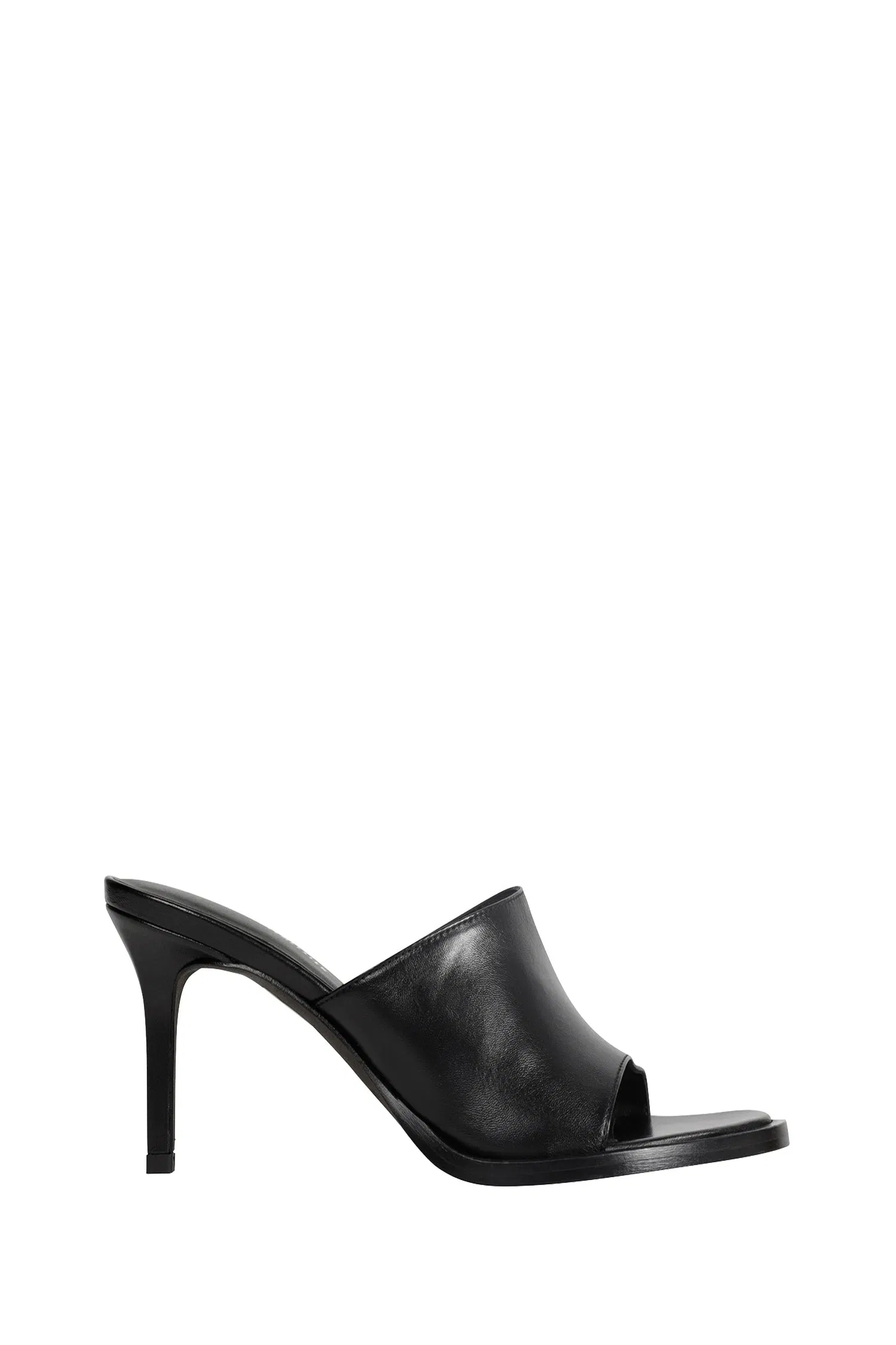 Ann Demeulemeester Ziya Mules in Nappa Plongé