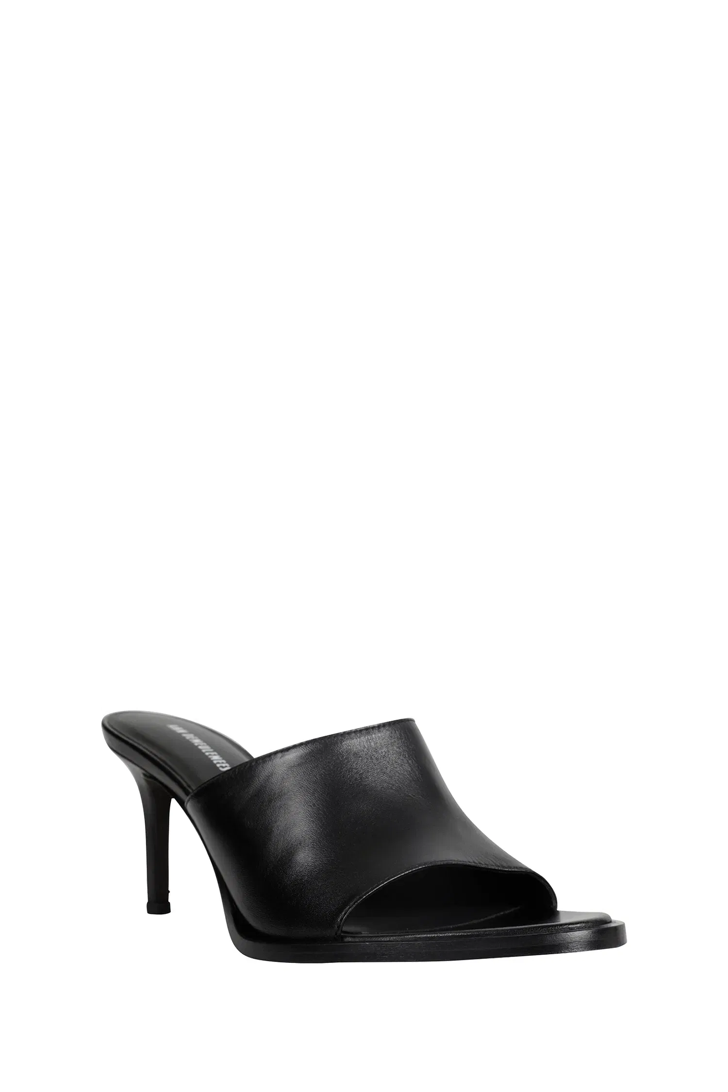 Ann Demeulemeester Ziya Mules in Nappa Plongé