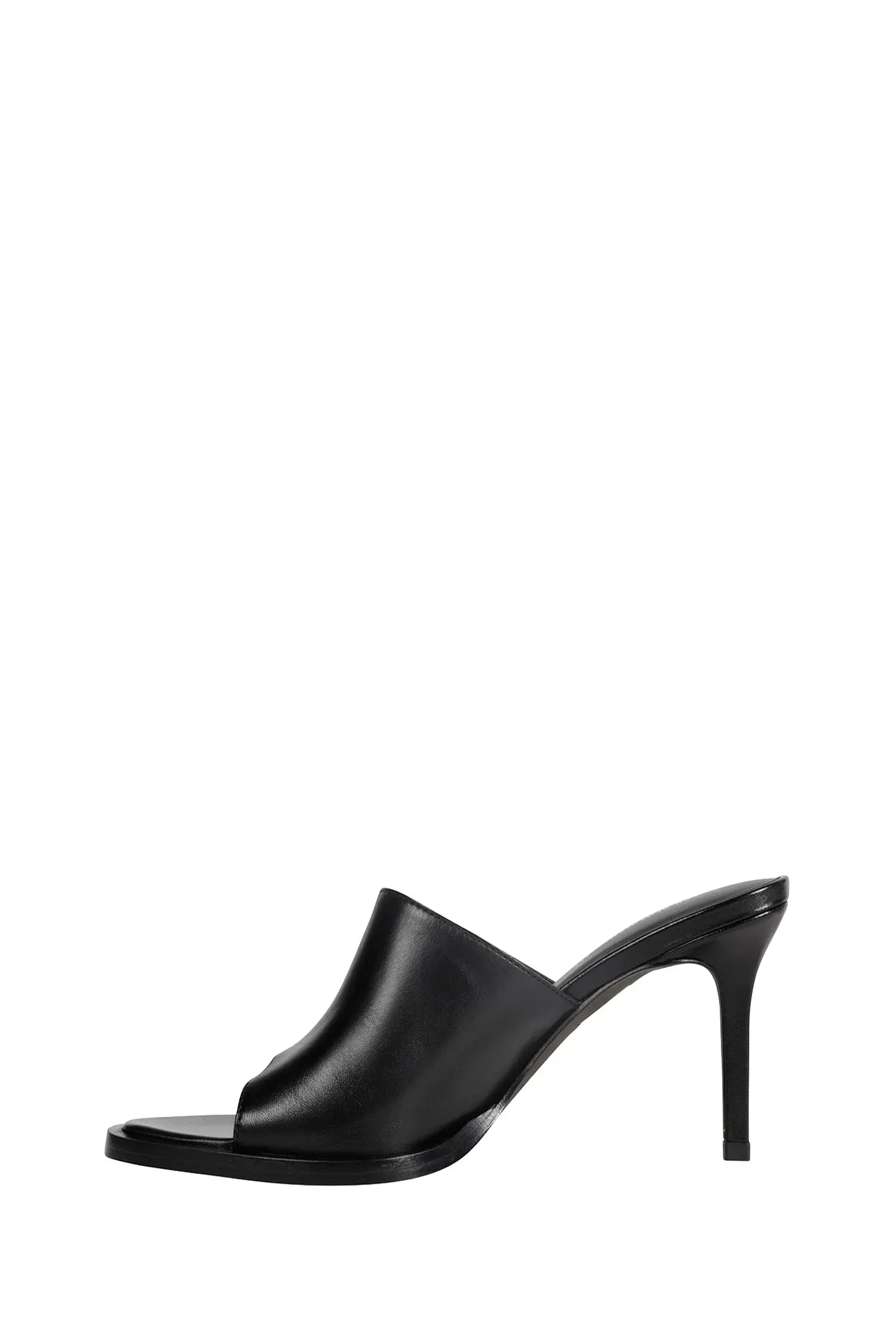 Ann Demeulemeester Ziya Mules in Nappa Plongé