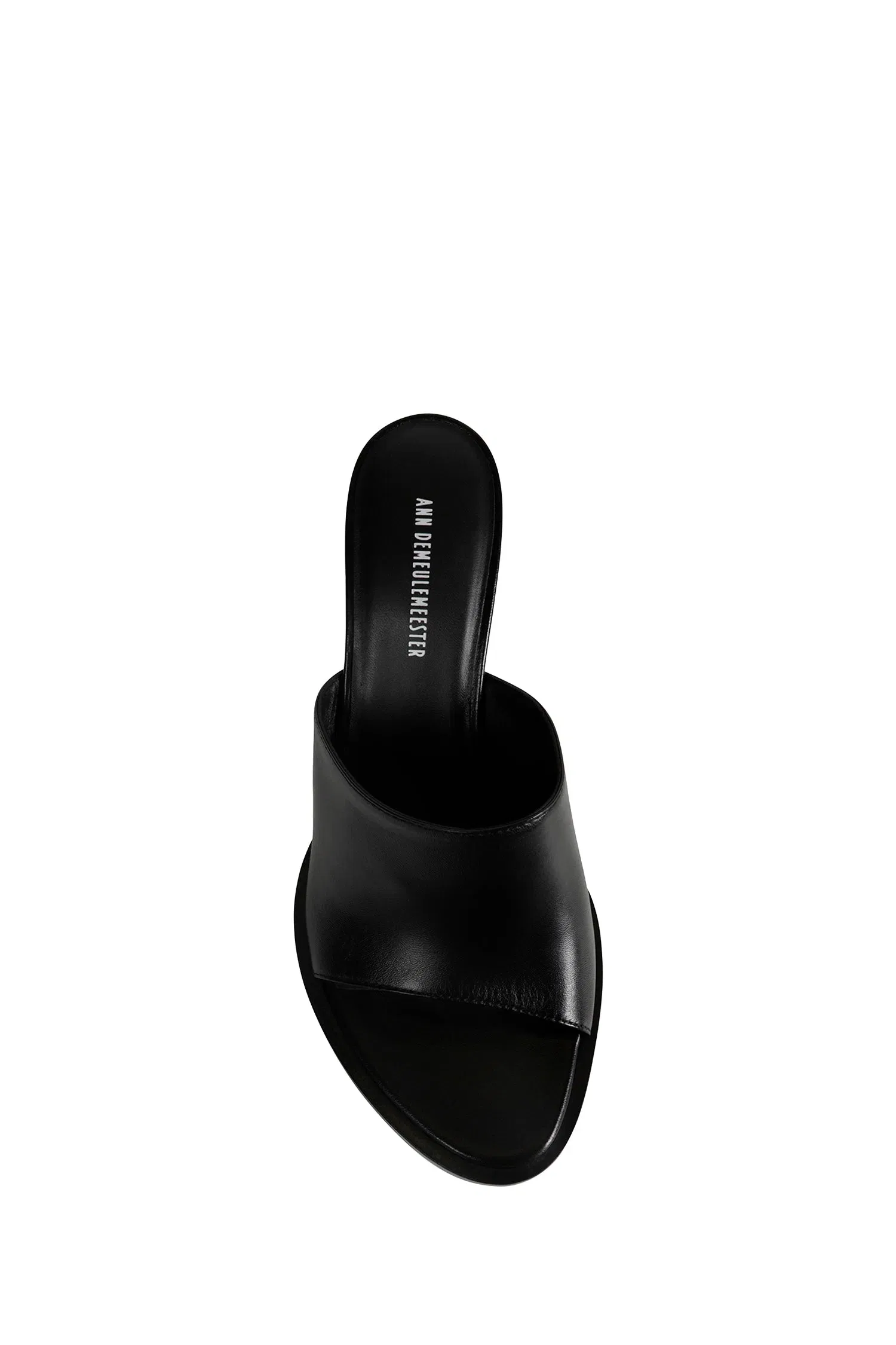 Ann Demeulemeester Ziya Mules in Nappa Plongé