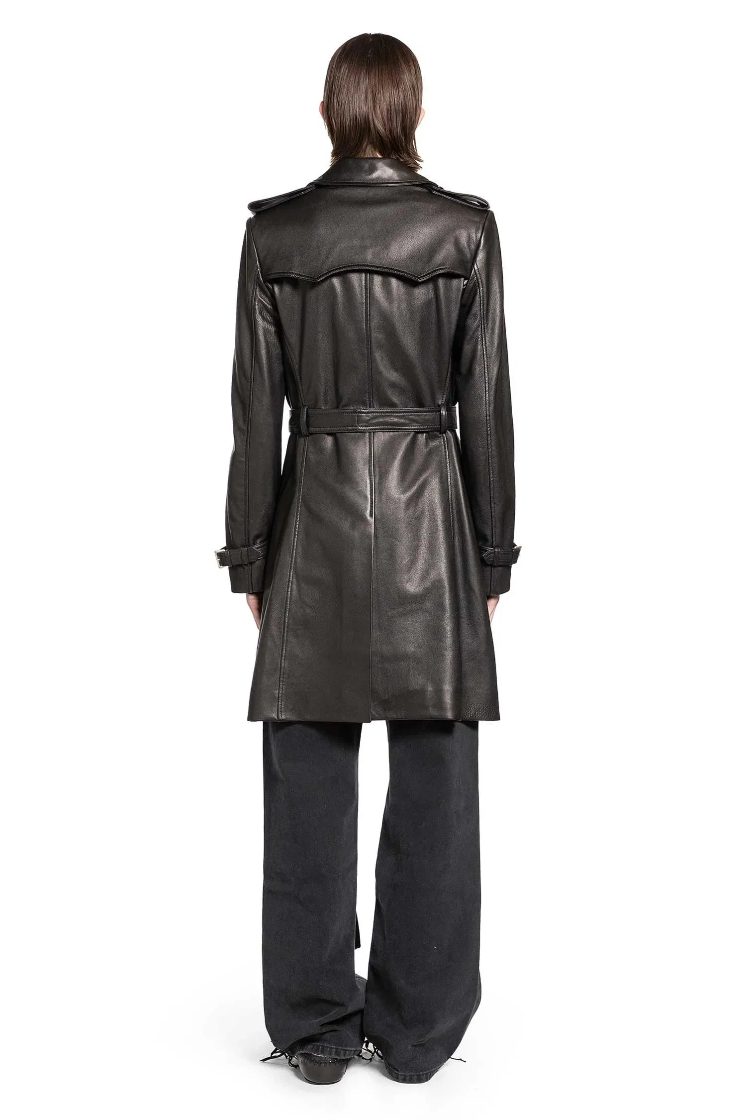 Ann Demeulemeester Eda Fitted Double Breasted Coat