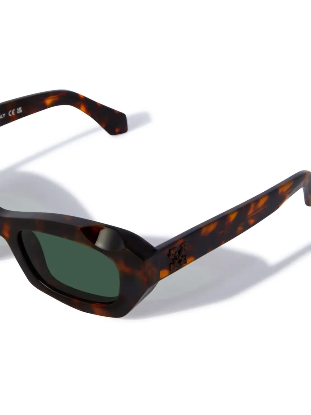 Venezia tortoiseshell rectangle sunglasses