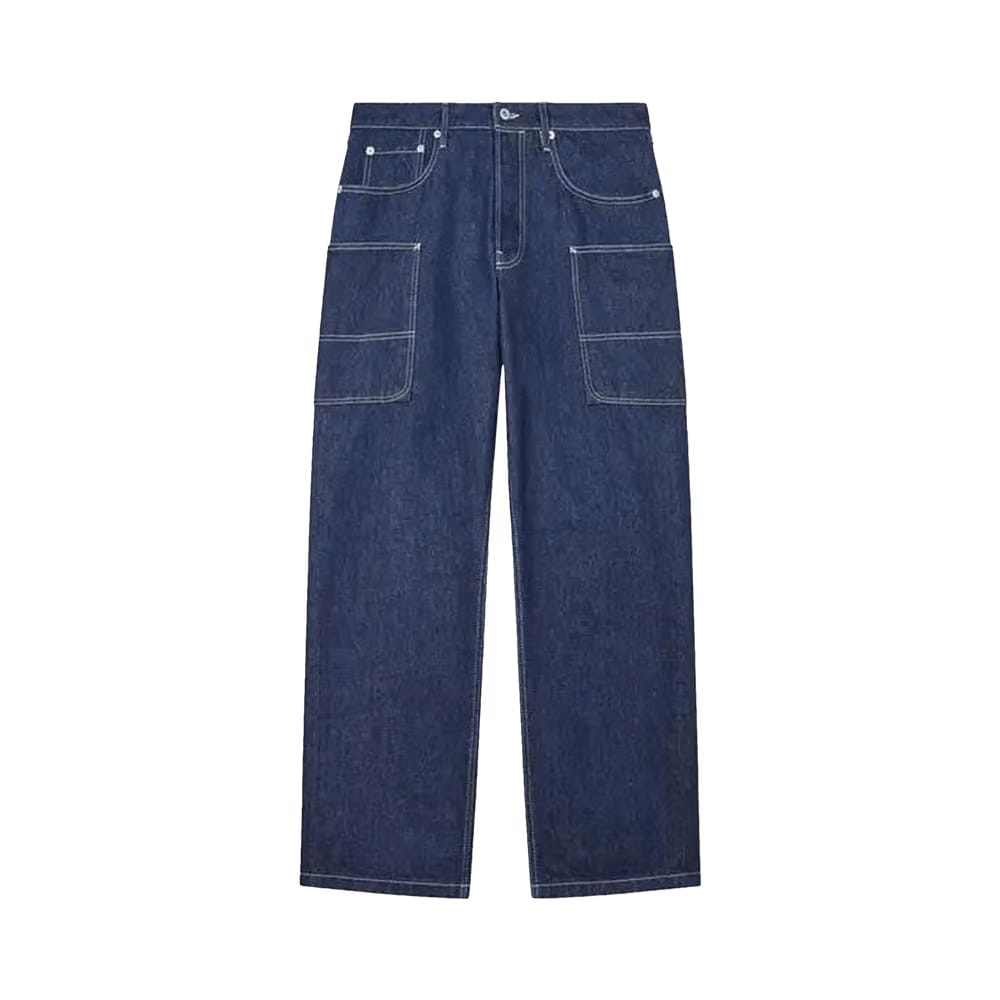 Kenzo Cargo Monkey Fit Jeans Blue