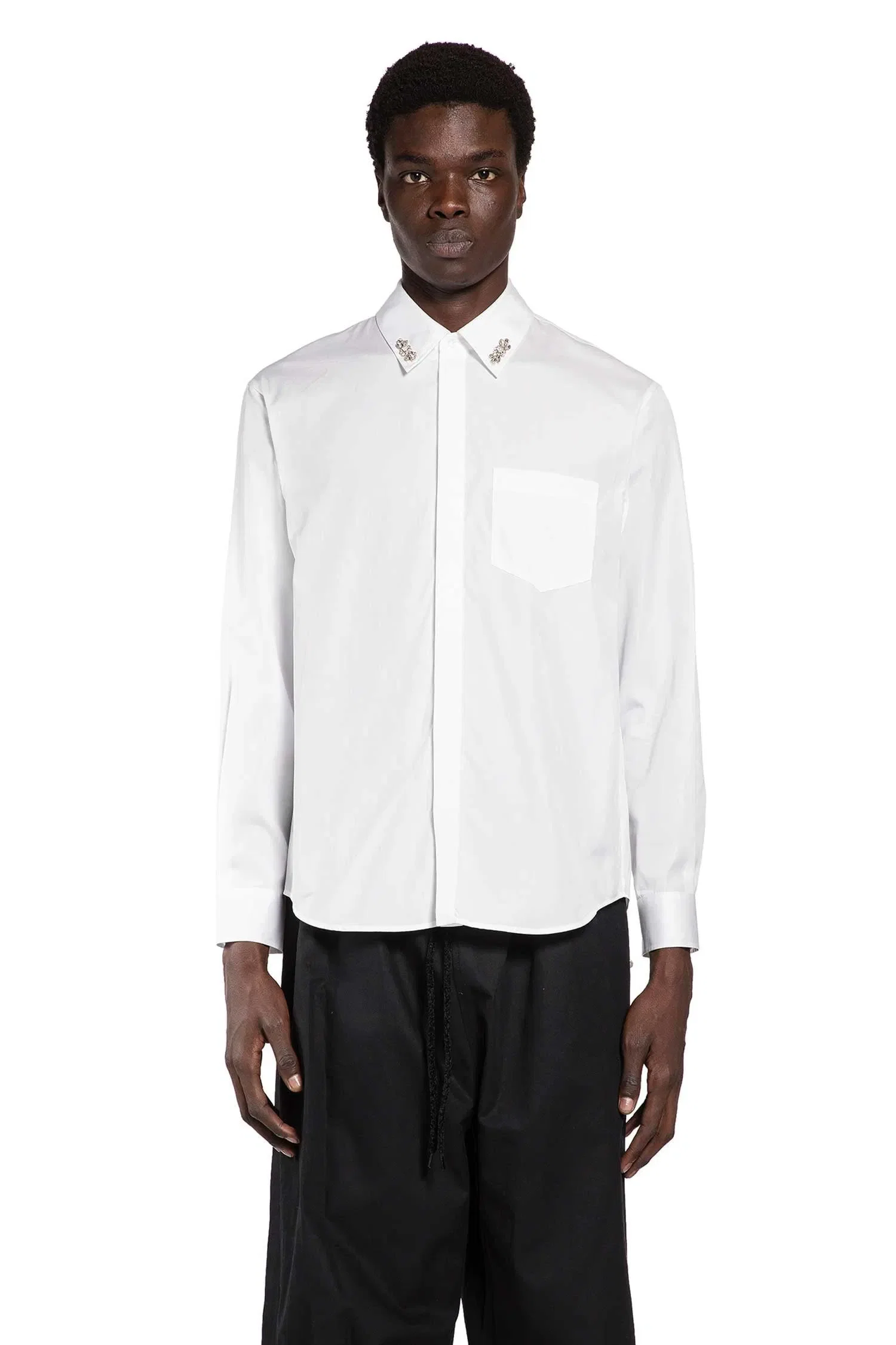 Simone Rocha Classic Shirt with Embroidery