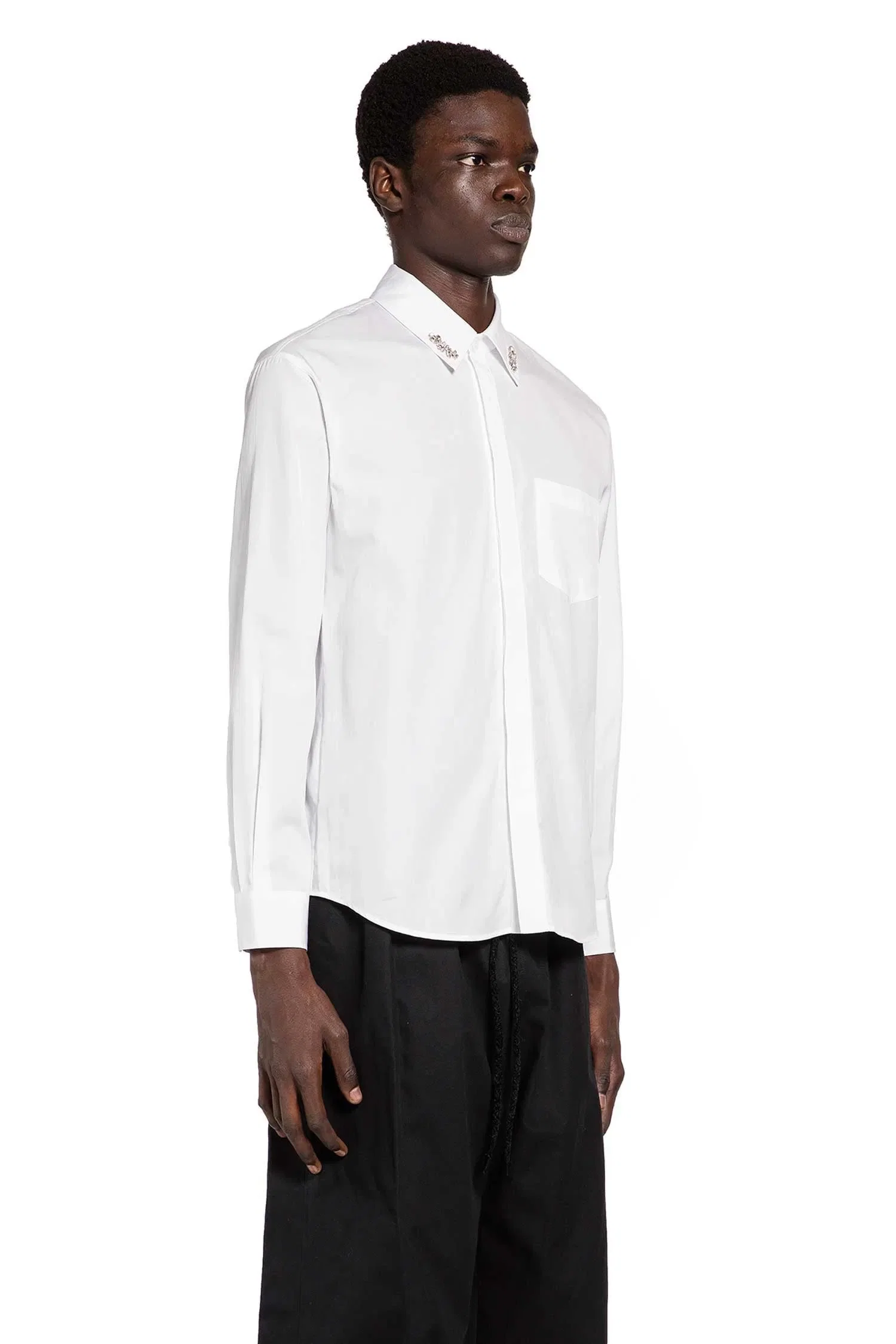Simone Rocha Classic Shirt with Embroidery