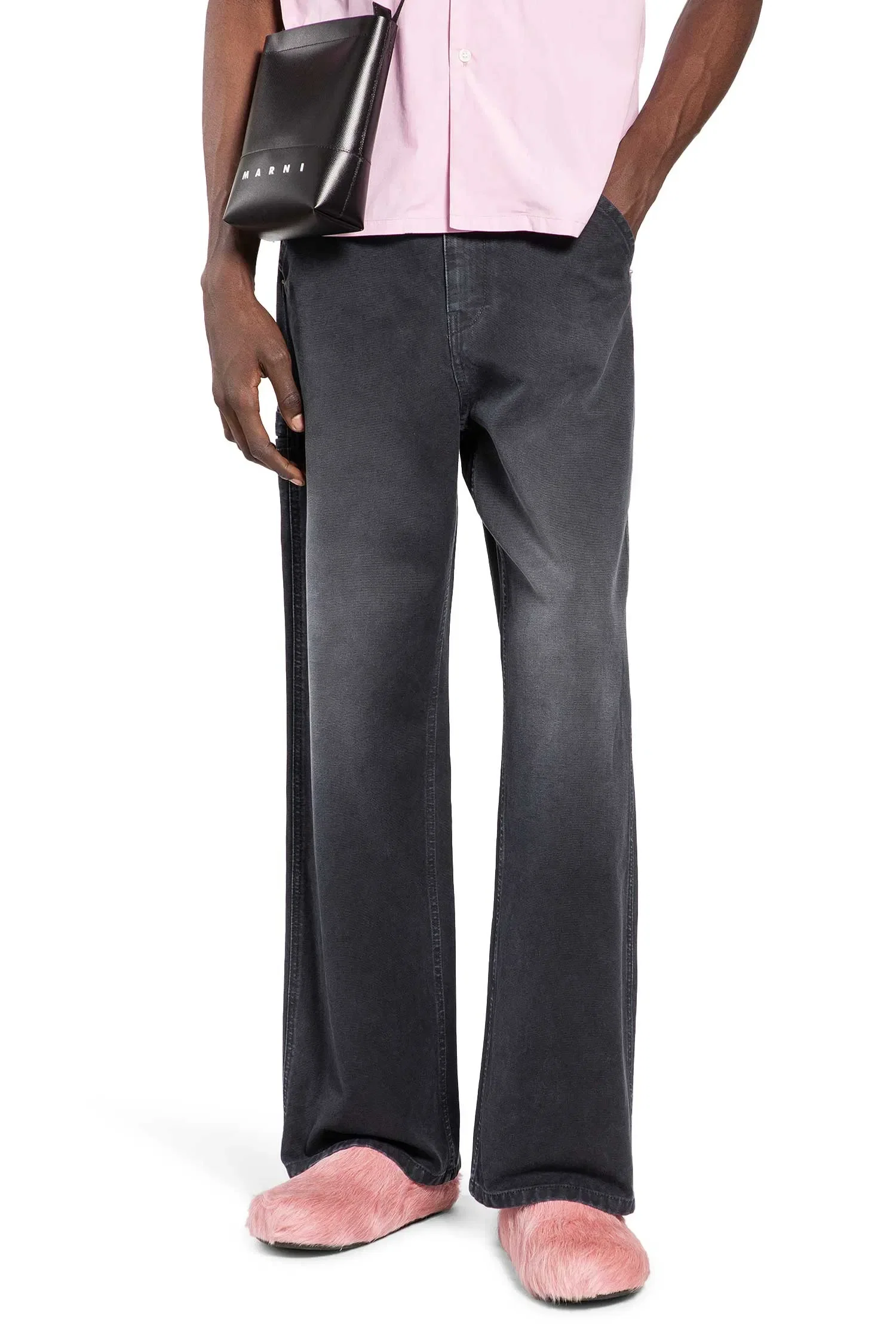 Marni Flag Cotton Canvas Trousers