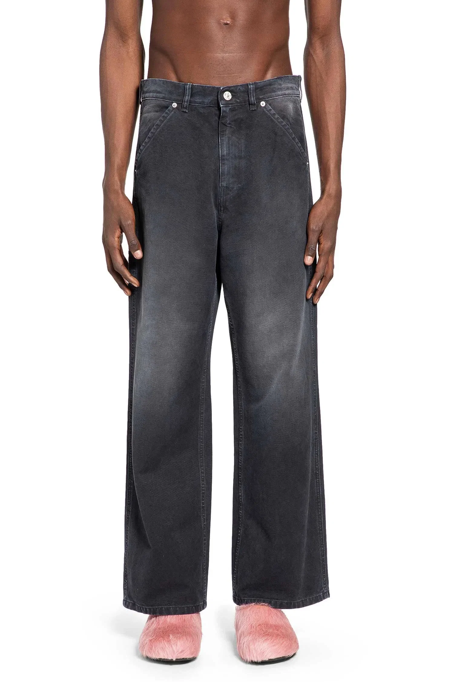Marni Flag Cotton Canvas Trousers