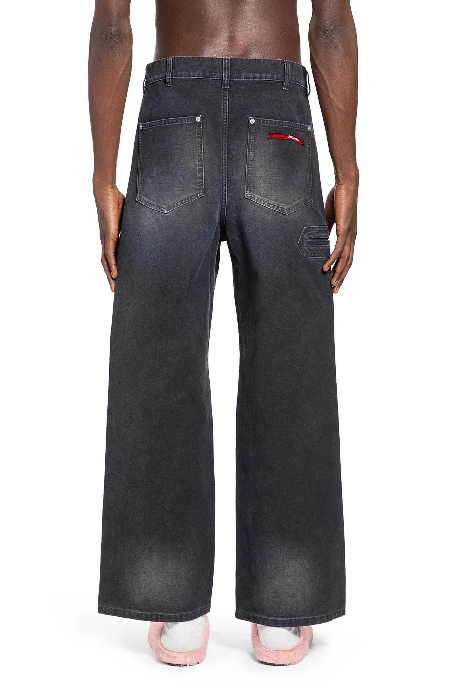 Marni Flag Cotton Canvas Trousers