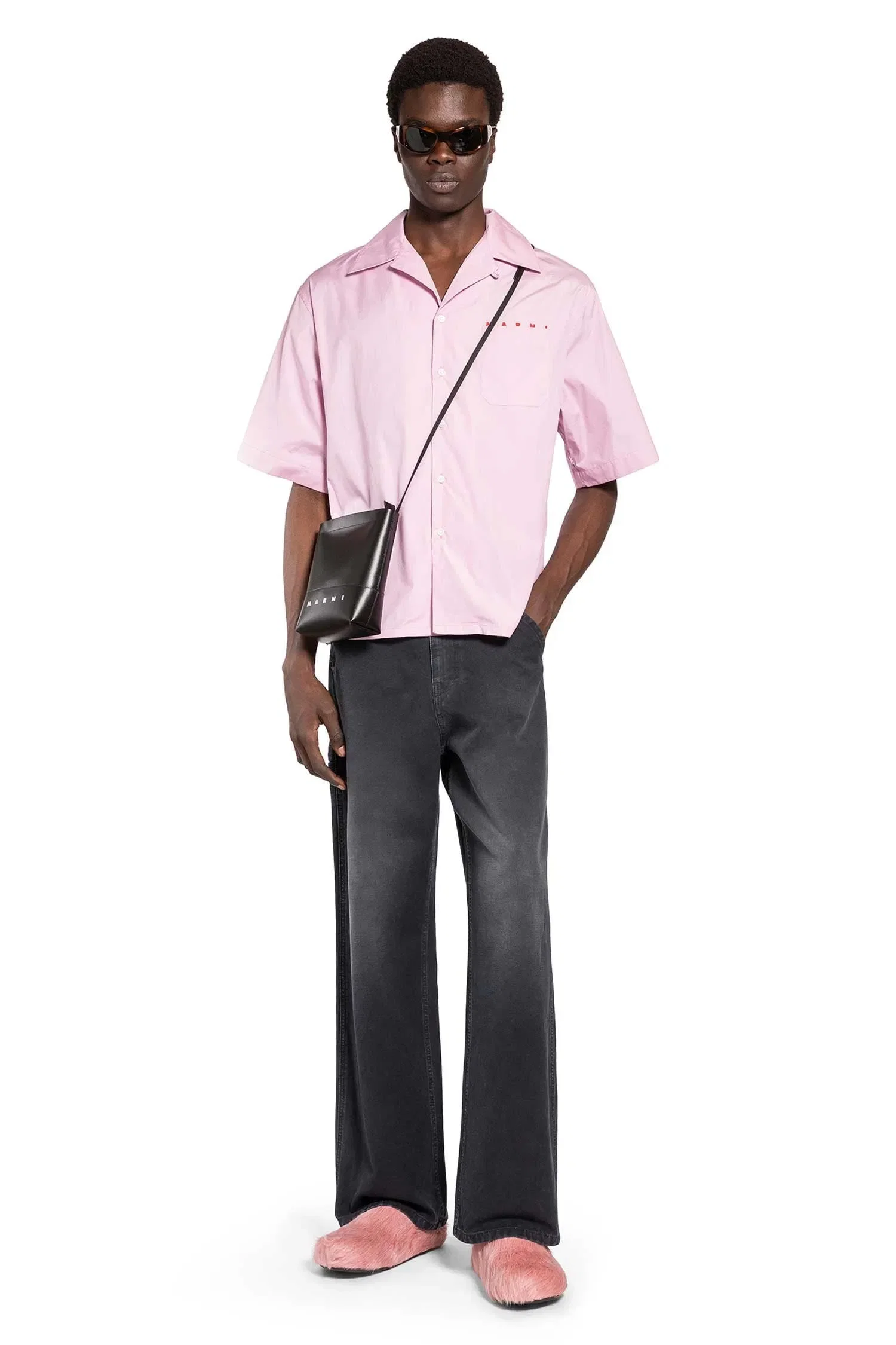 Marni Flag Cotton Canvas Trousers