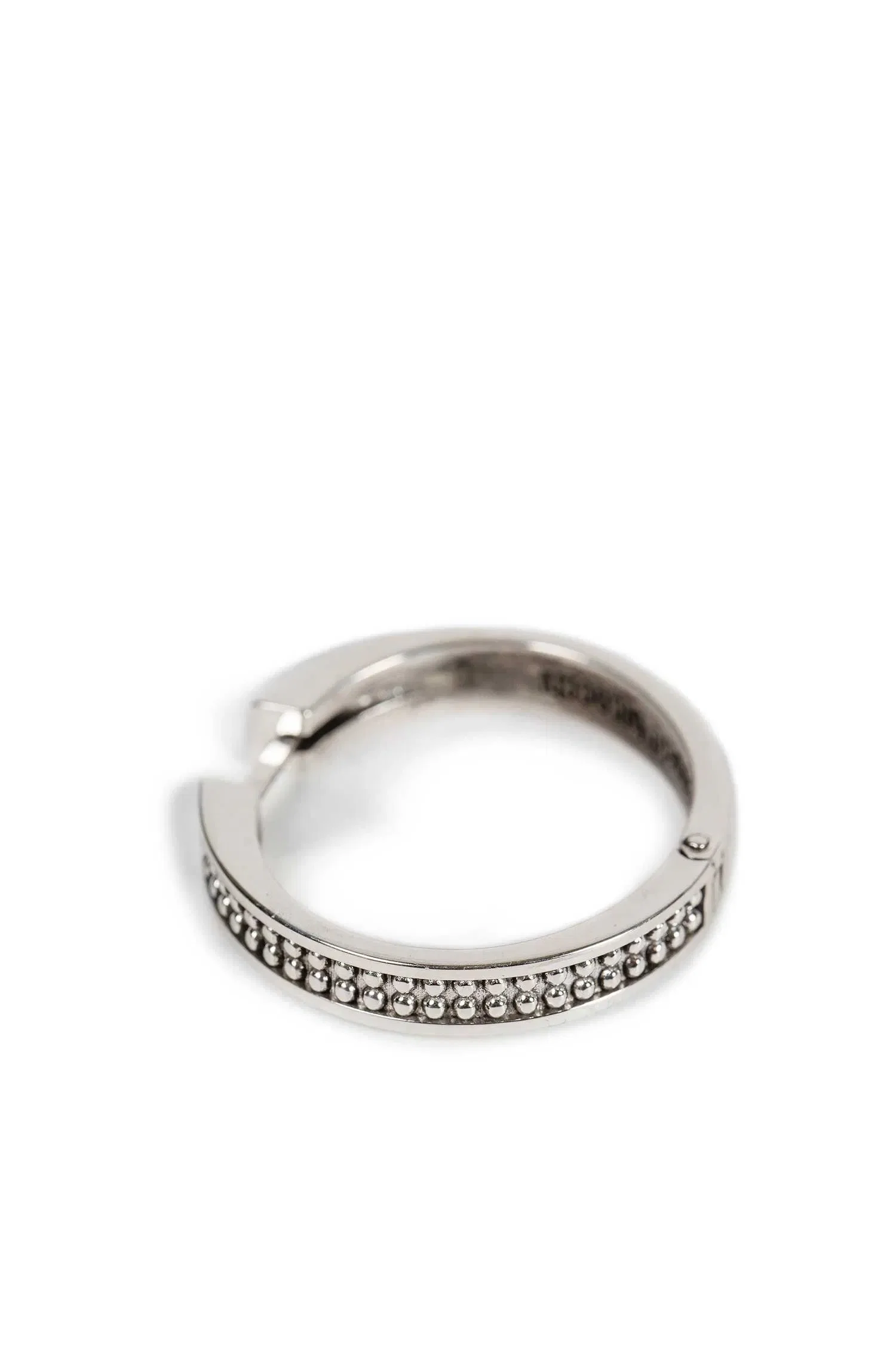 Emanuele Bicocchi Dotted Hoop Earring