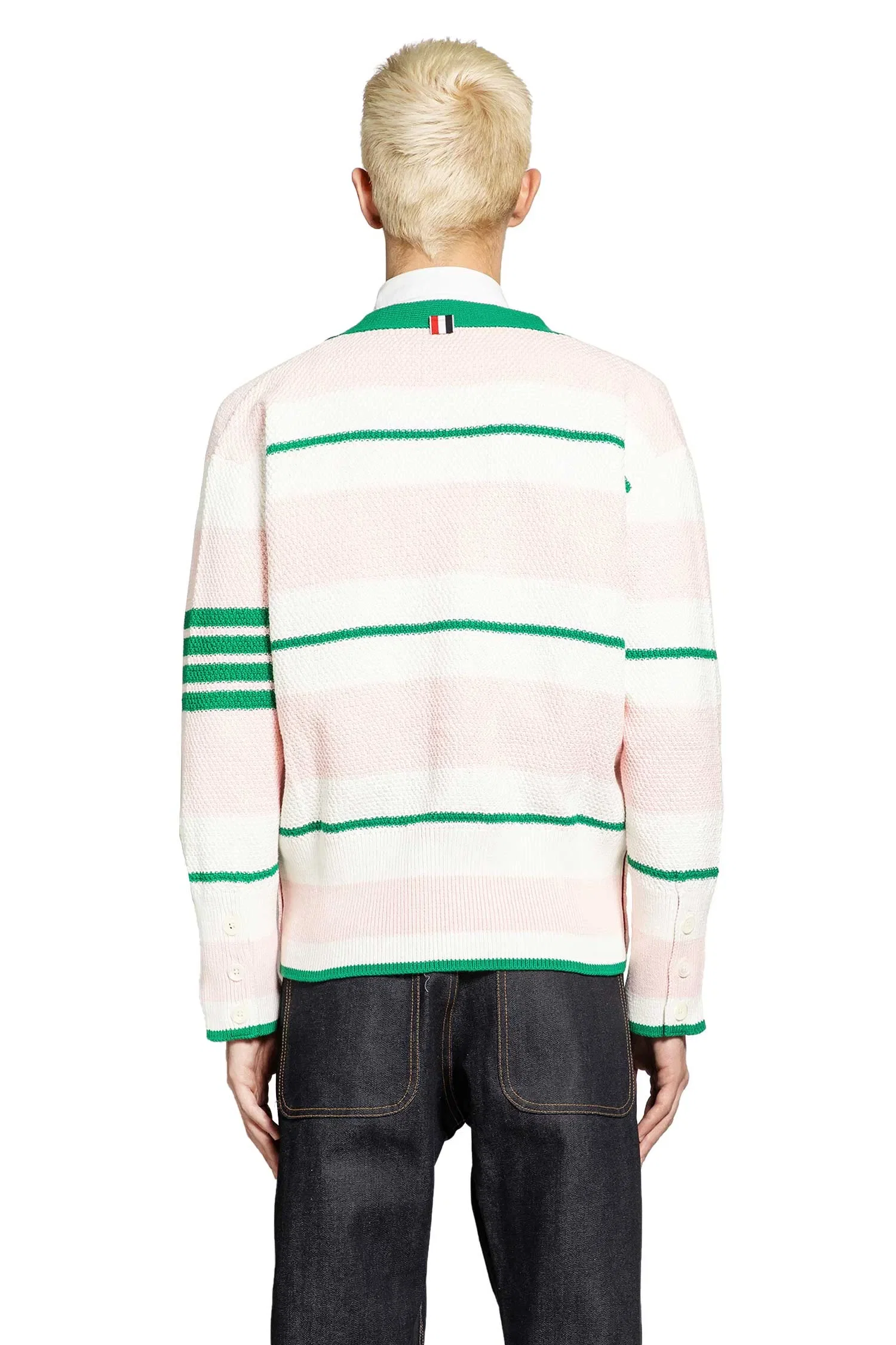 Thom Browne Striped Cardigan