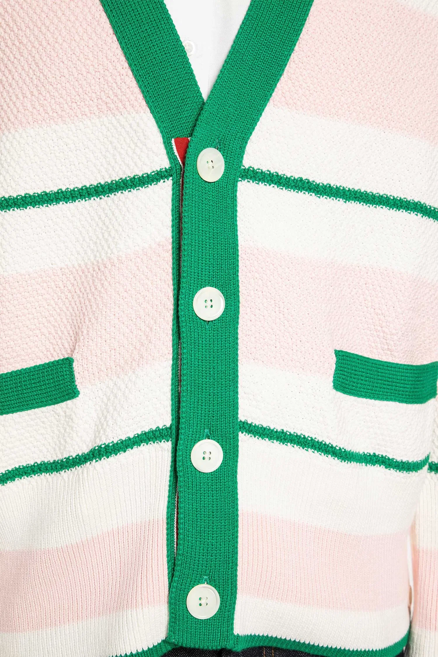 Thom Browne Striped Cardigan