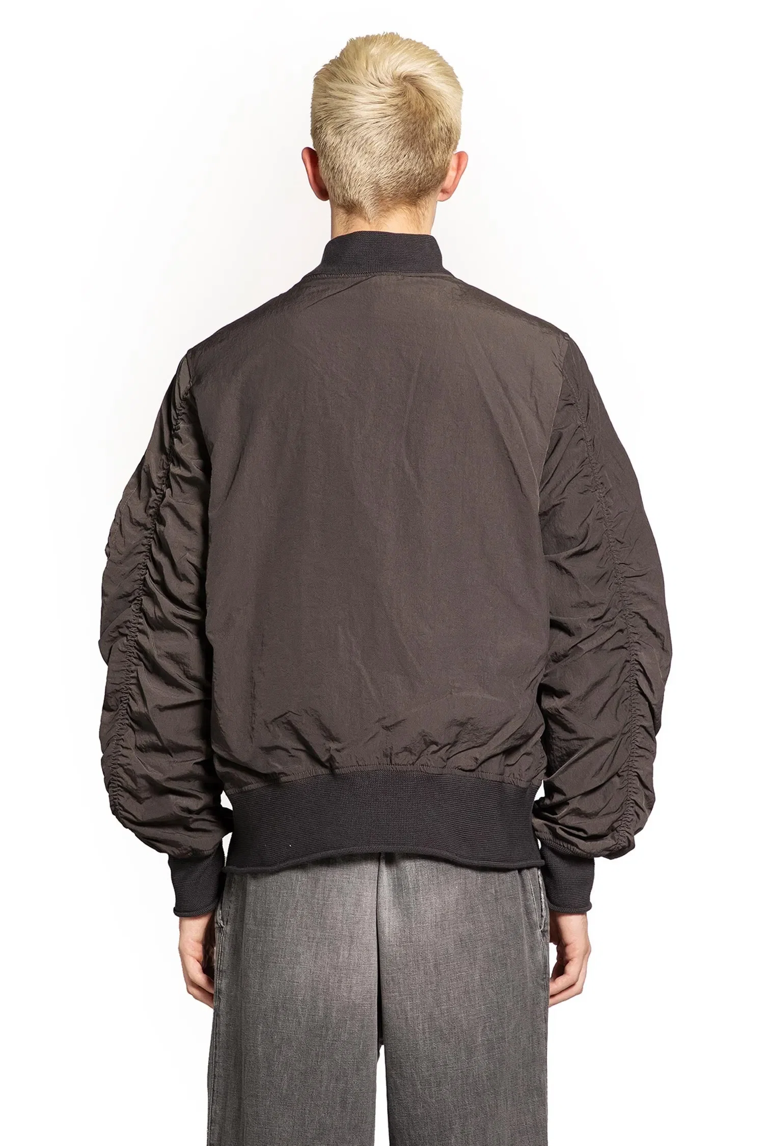 Giorgio Brato Gathered Nylon Blazer