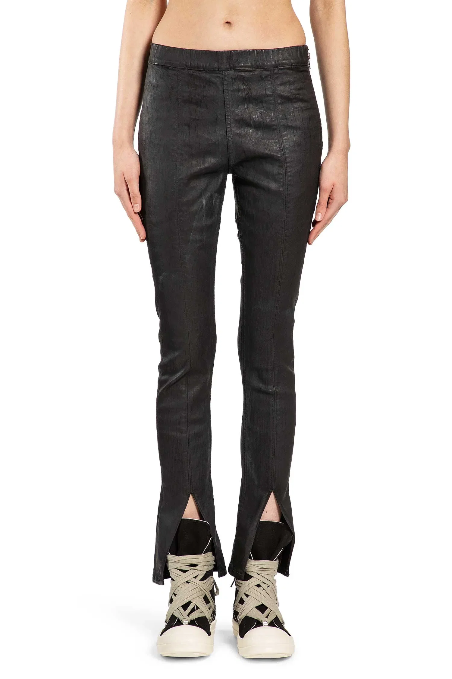 Rick Owens DRKSHDW Temple Slit Front Leggings