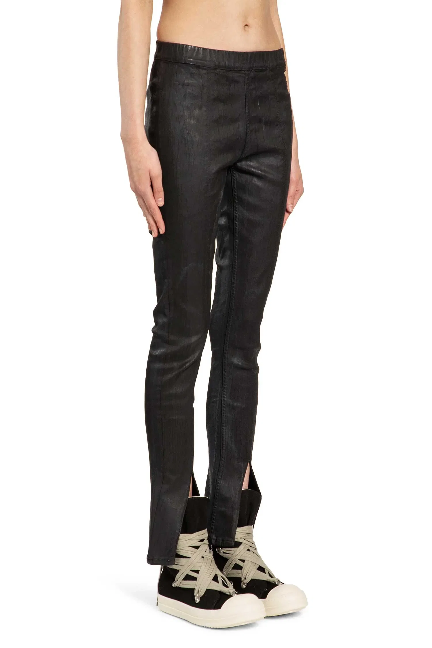 Rick Owens DRKSHDW Temple Slit Front Leggings