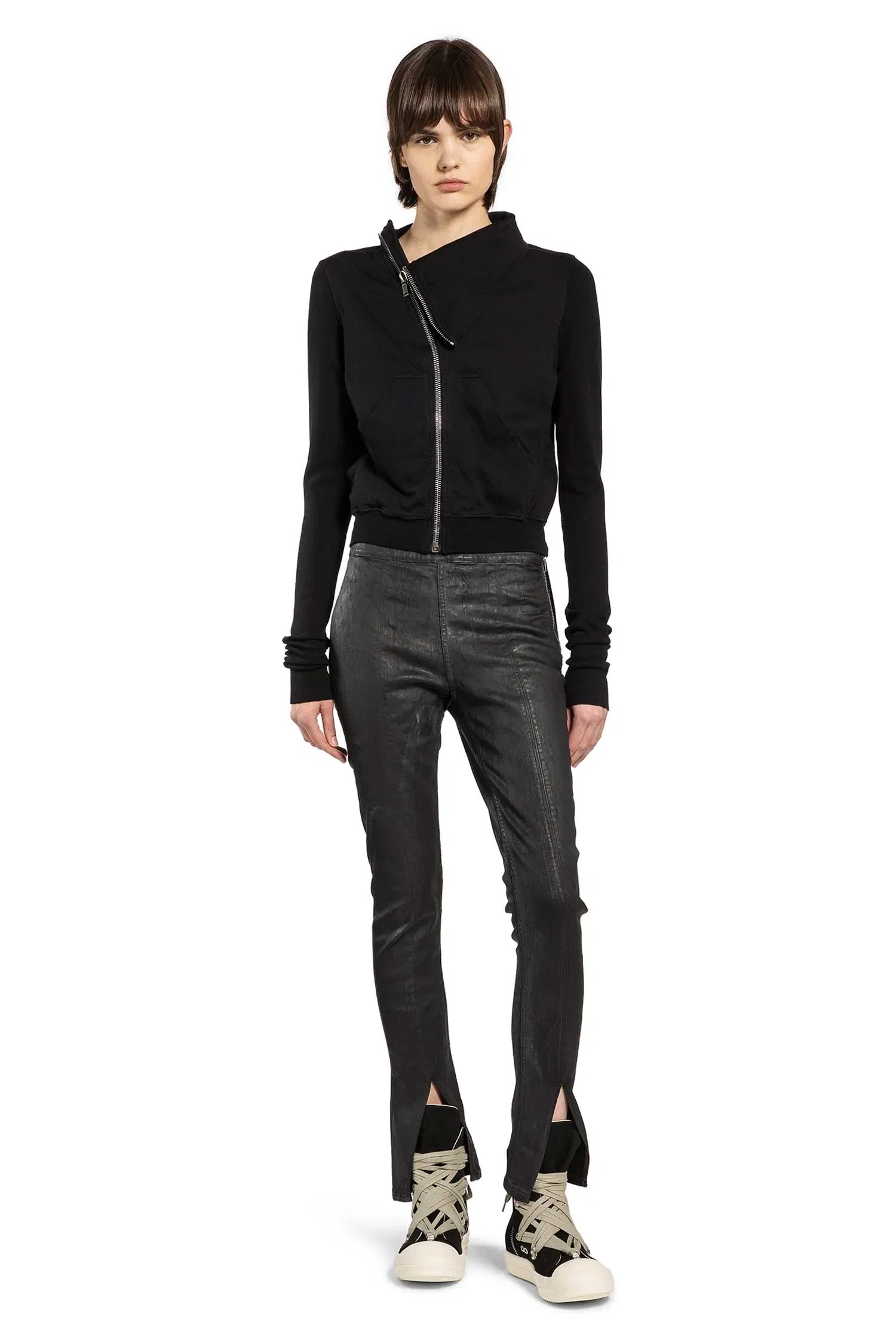 Rick Owens DRKSHDW Temple Slit Front Leggings