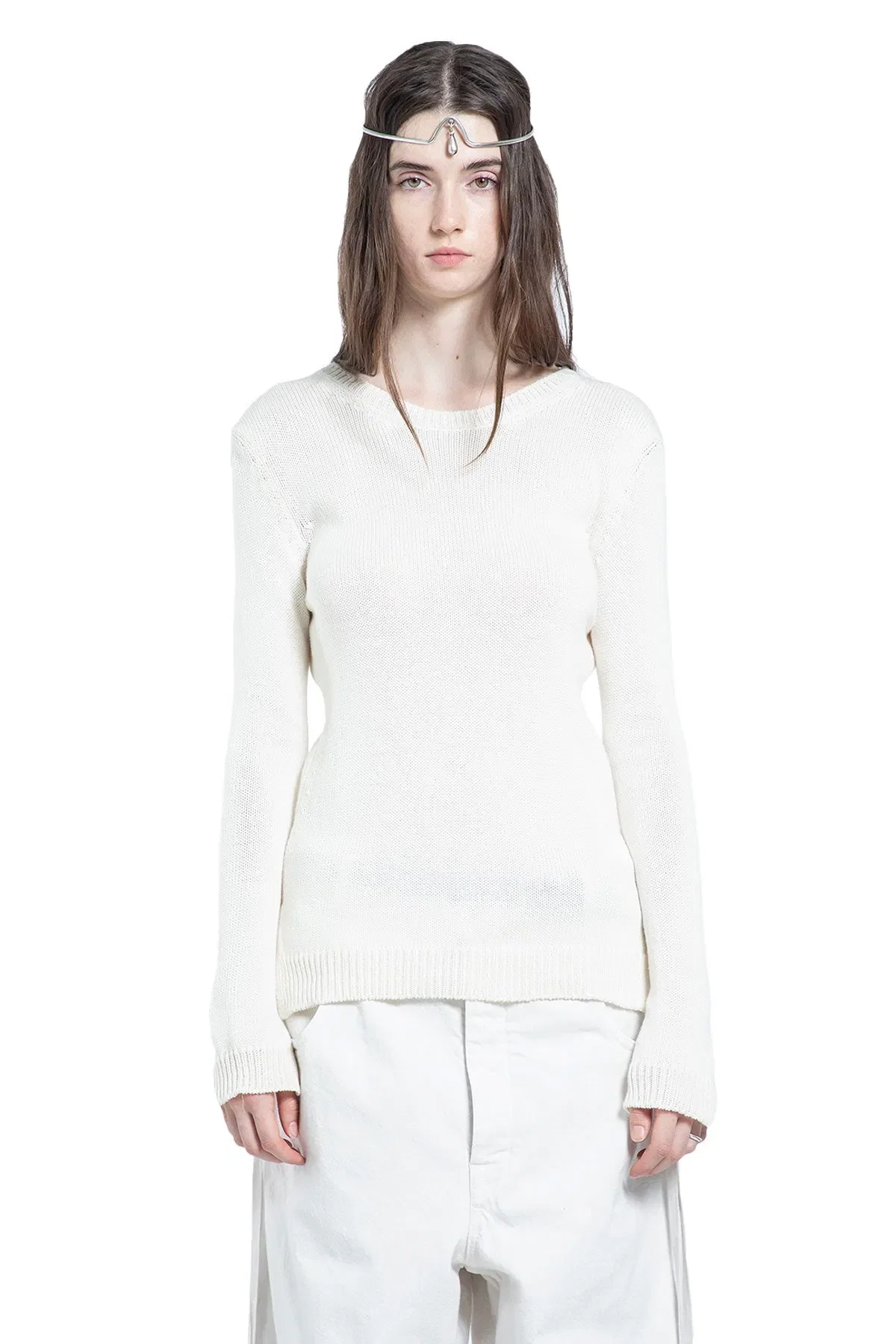 Ann Demeulemeester Weja Open Back Sweater