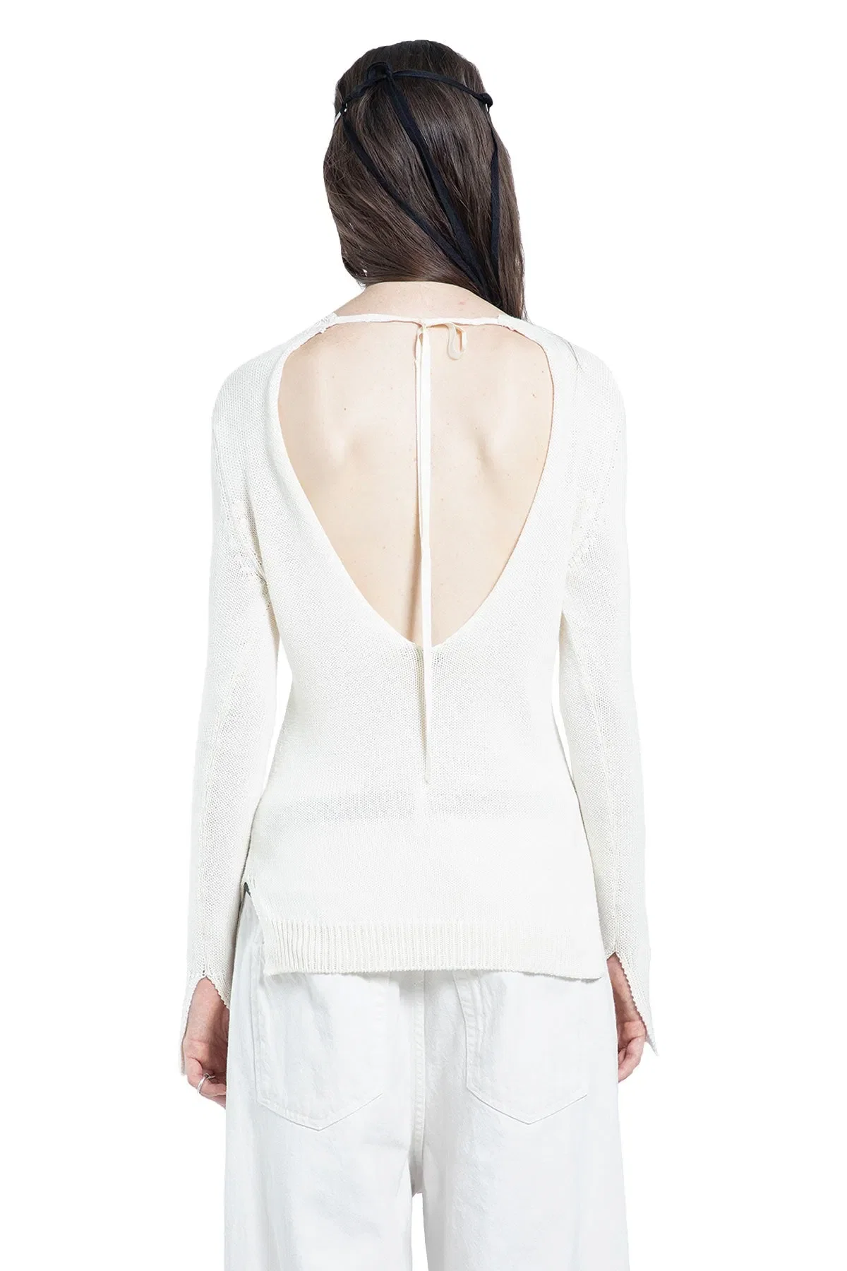 Ann Demeulemeester Weja Open Back Sweater