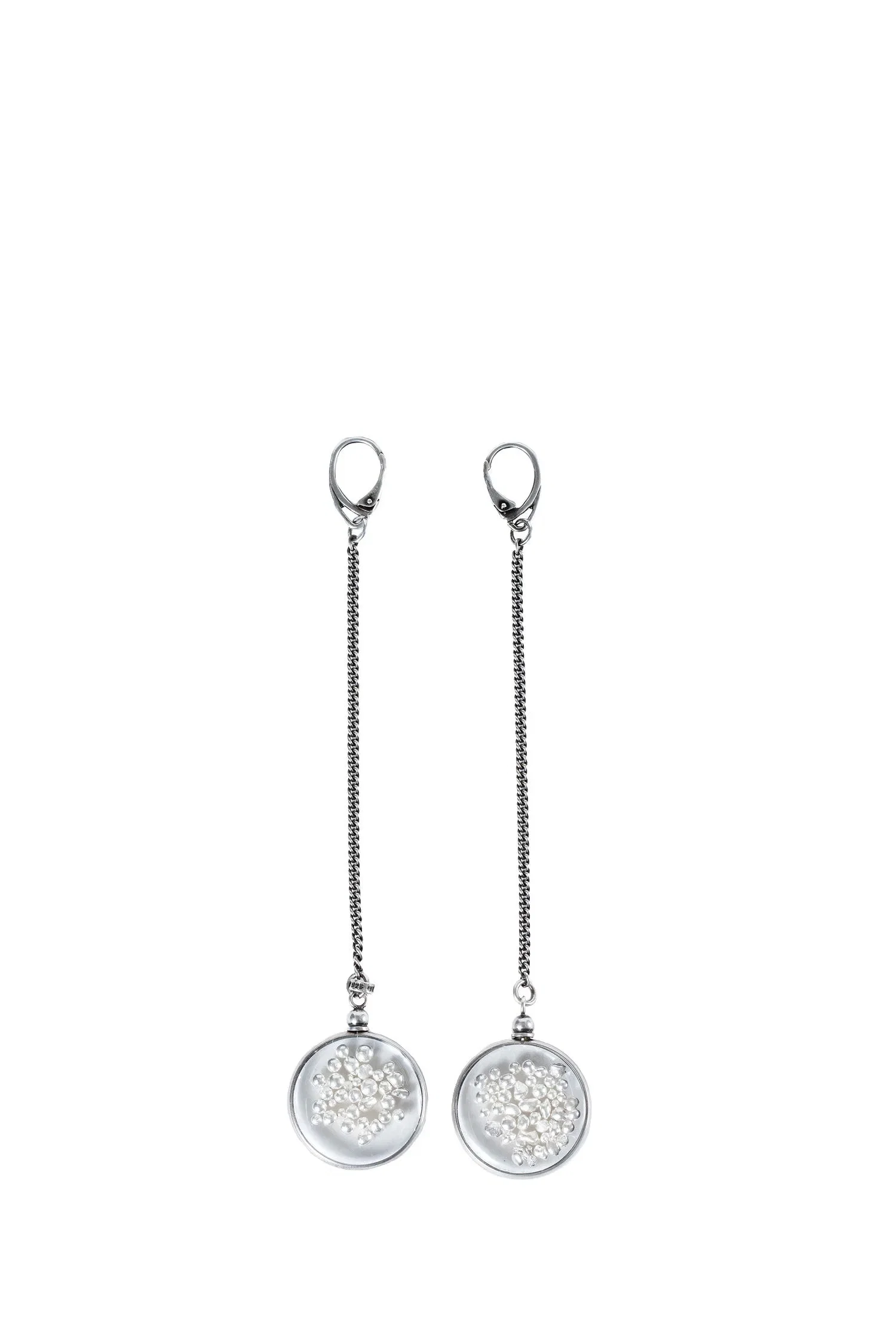 Ann Demeulemeester Bilha Medallion Earrings