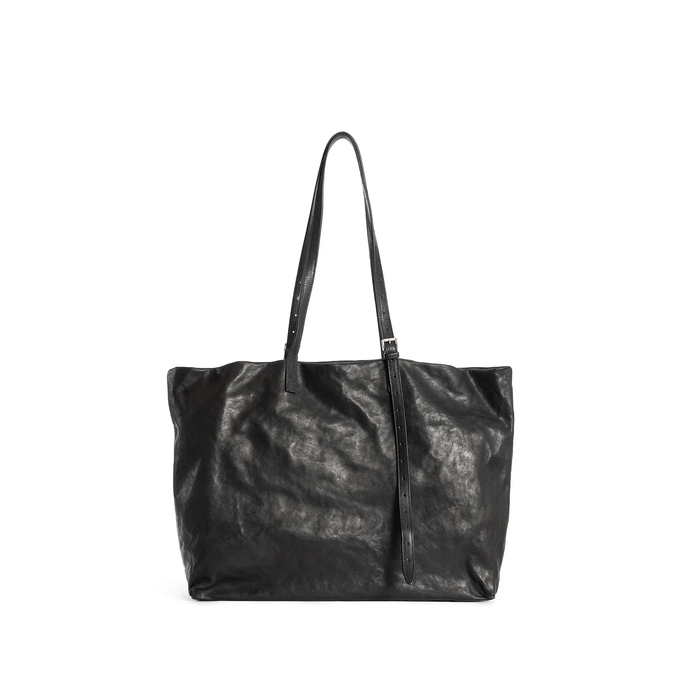 Ann Demeulemeester Bes Tote Bag in Vintage Lux Grained Leather