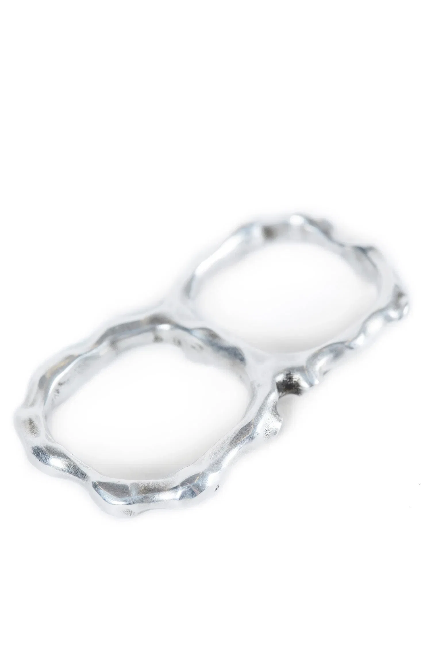 Ann Demeulemeester Lenja Futuristic Fine Thorn Double Ring