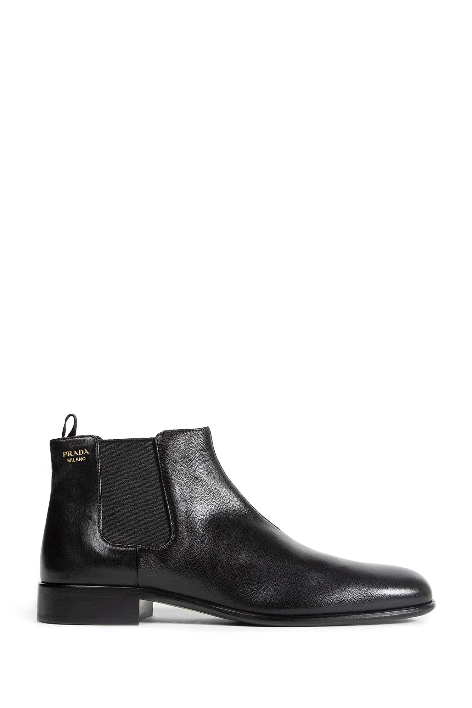 Prada Leather Ankle Boots