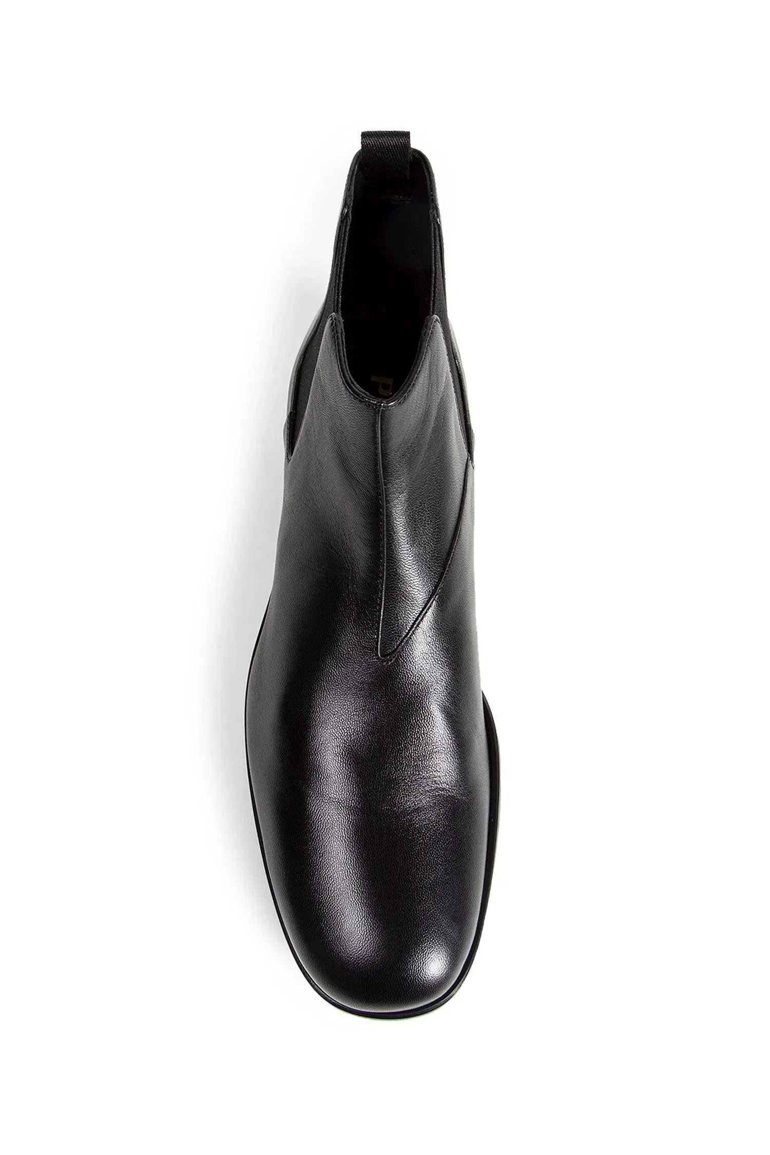 Prada Leather Ankle Boots
