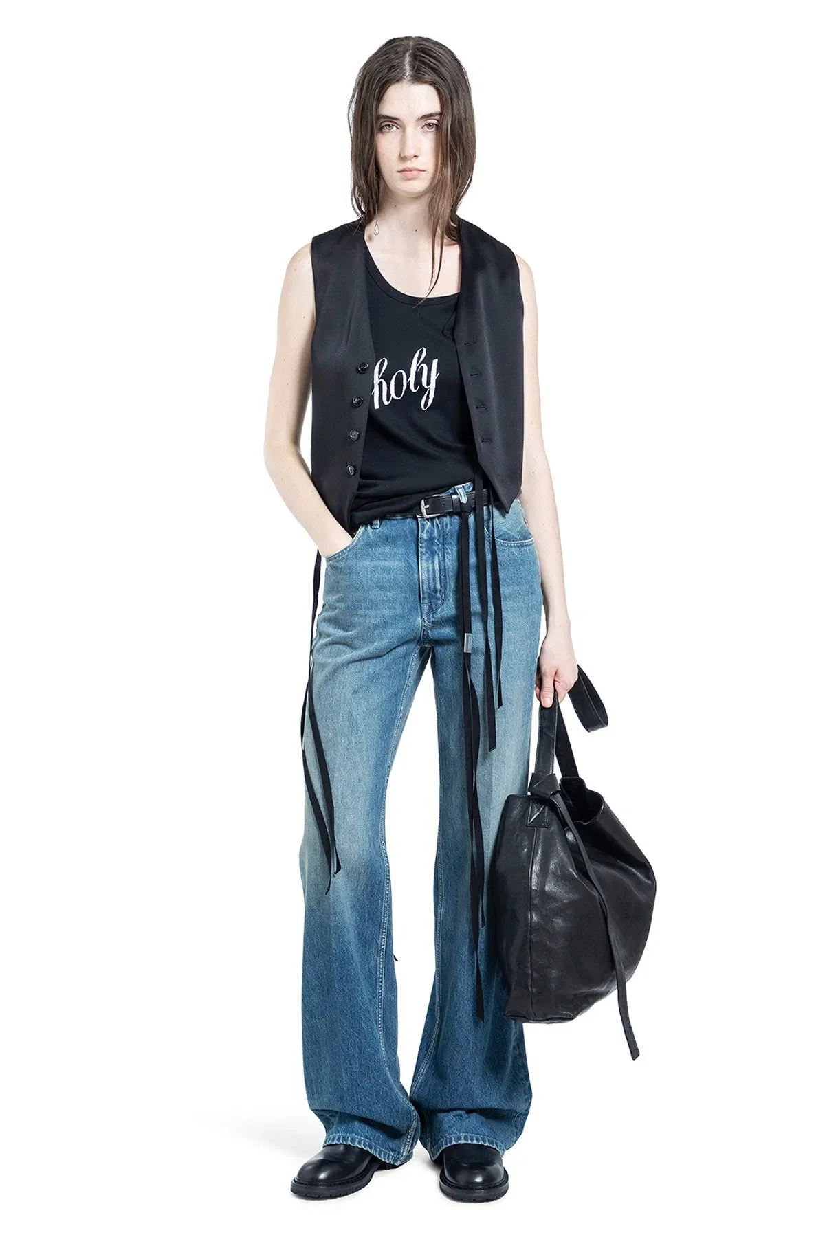 Ann Demeulemeester Seva Holy Print Tank Top