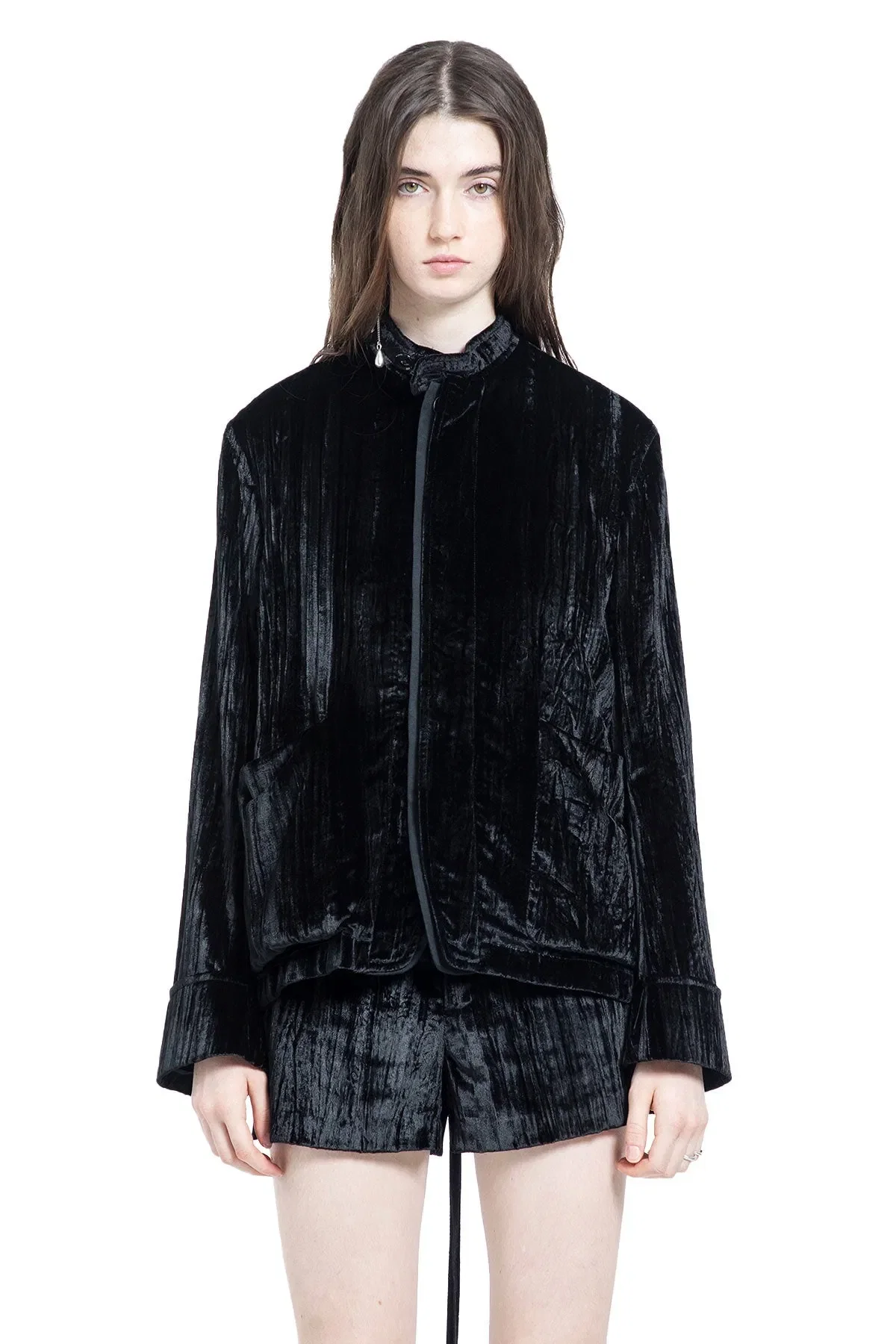 Ann Demeulemeester Zaya Fluid Shirt Jacket