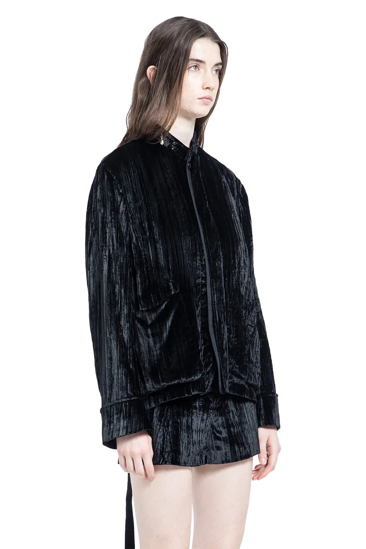 Ann Demeulemeester Zaya Fluid Shirt Jacket